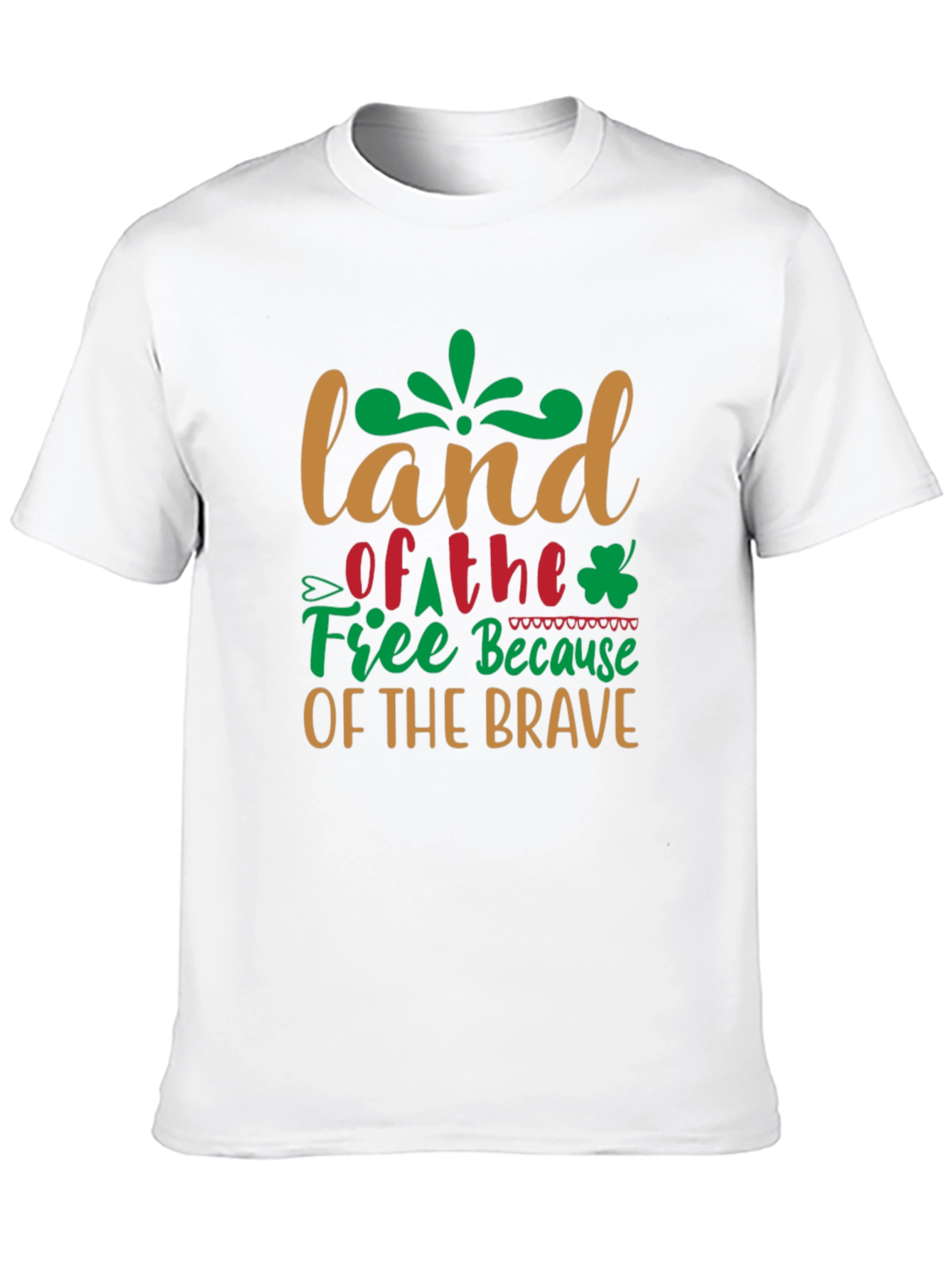 Land of the Free Patriotic Graphic Tee