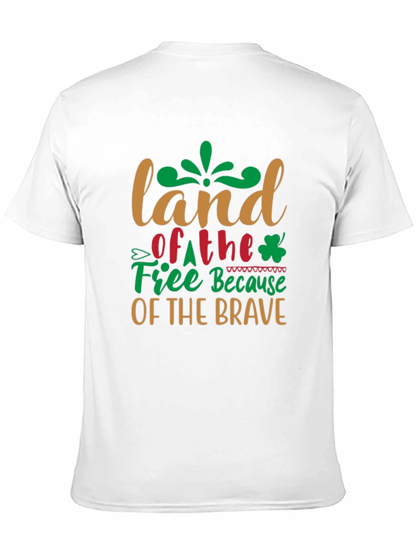 Land of the Free Patriotic Graphic Tee