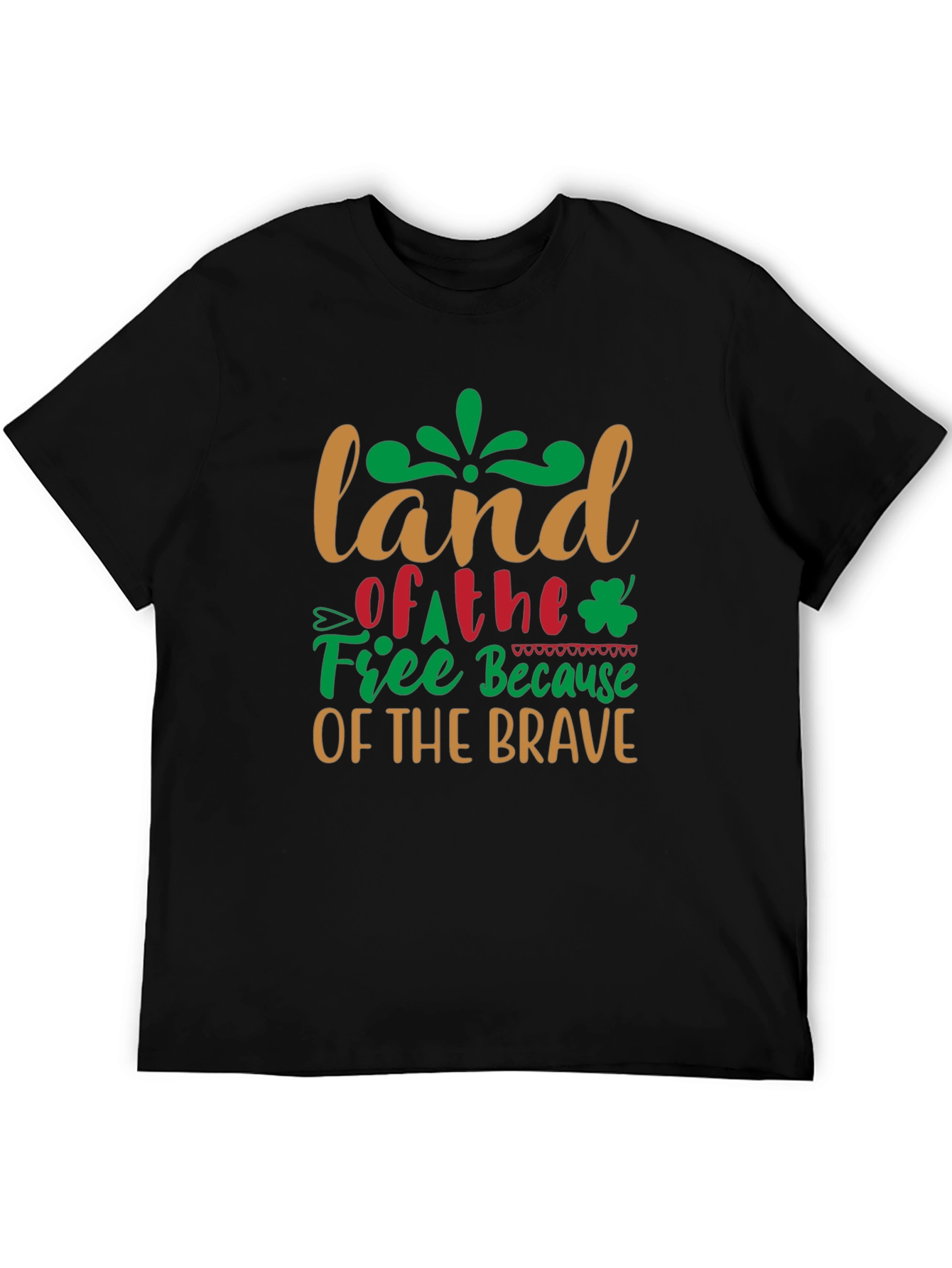 Land of the Free Patriotic Graphic Tee