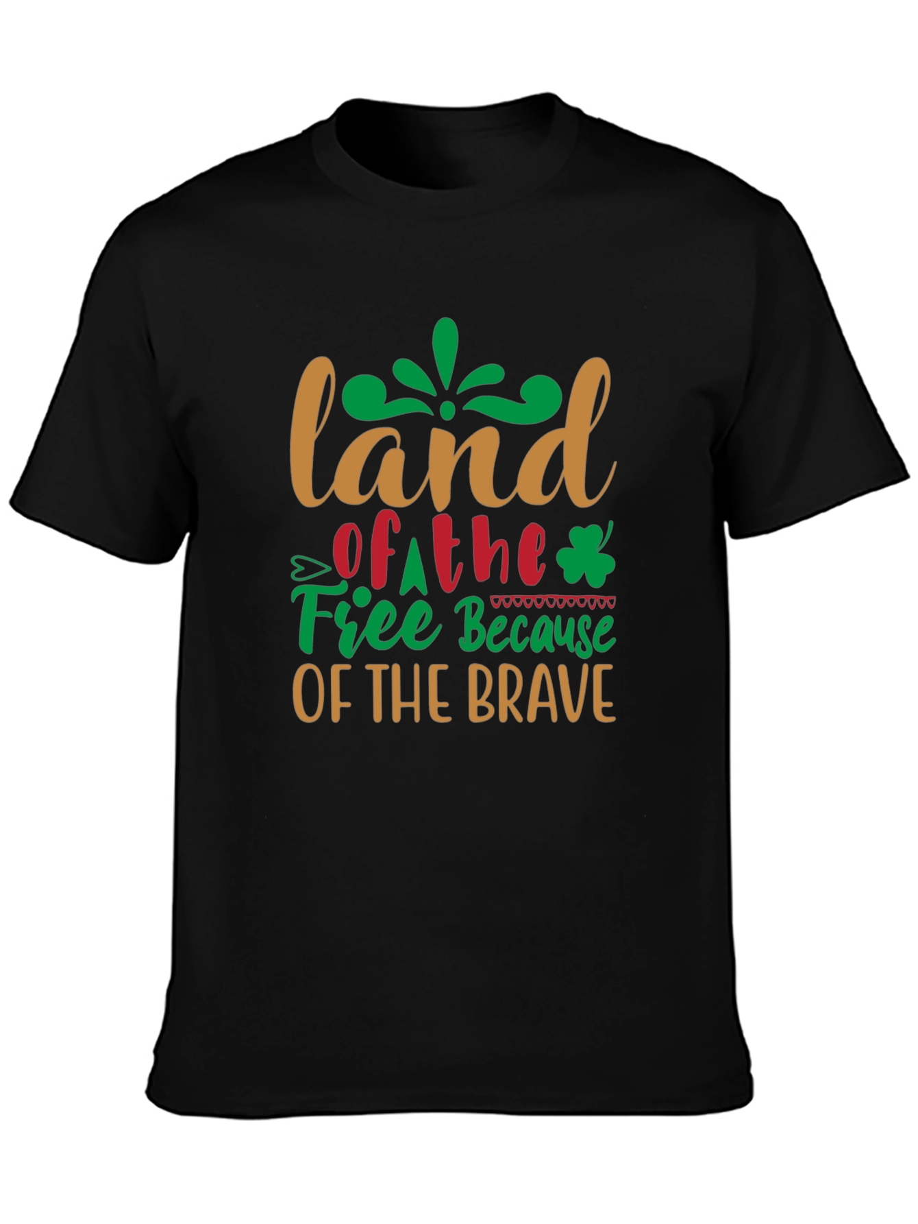 Land of the Free Patriotic Graphic Tee