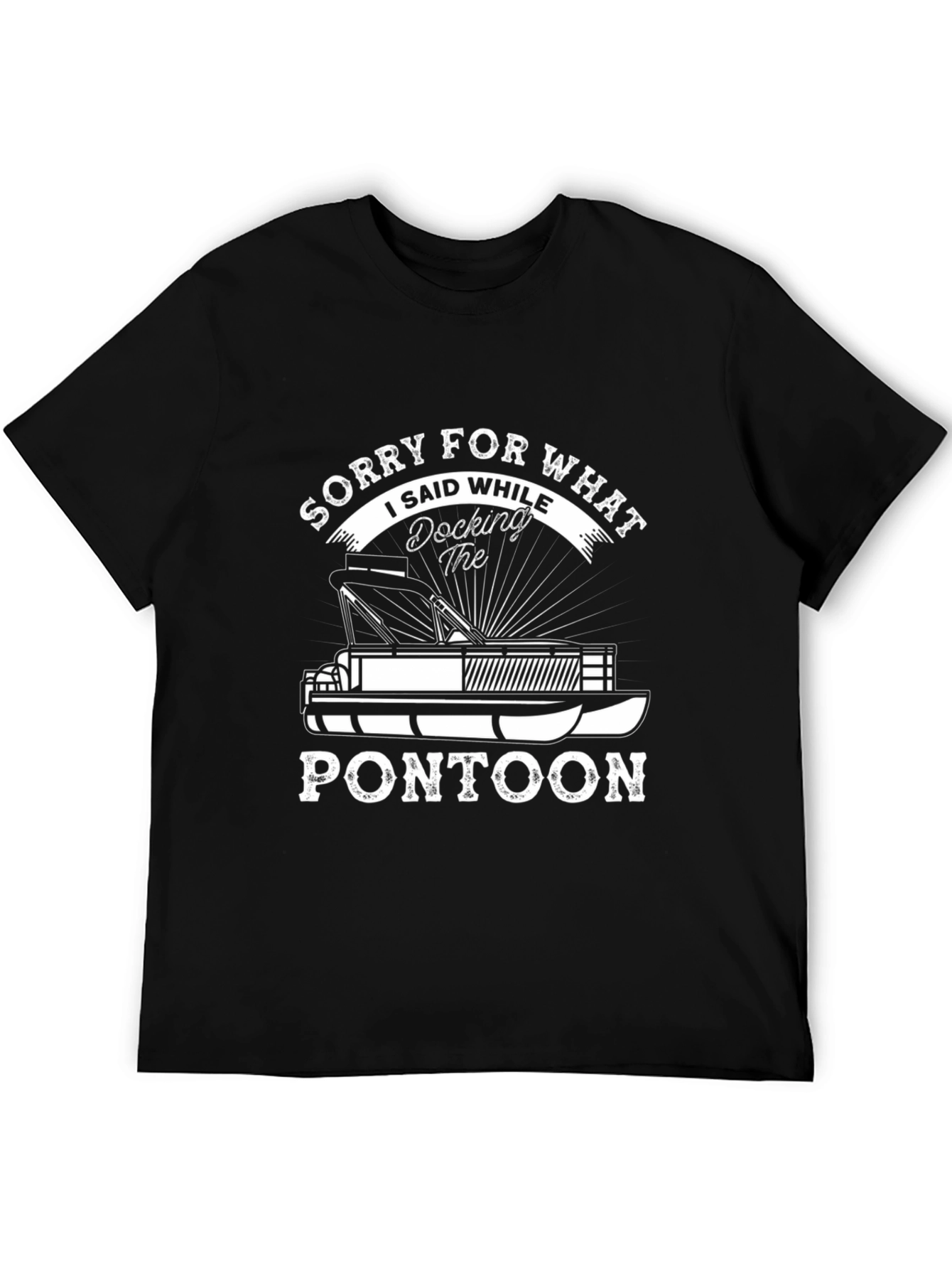 Pontoon Docking Apology T-Shirt