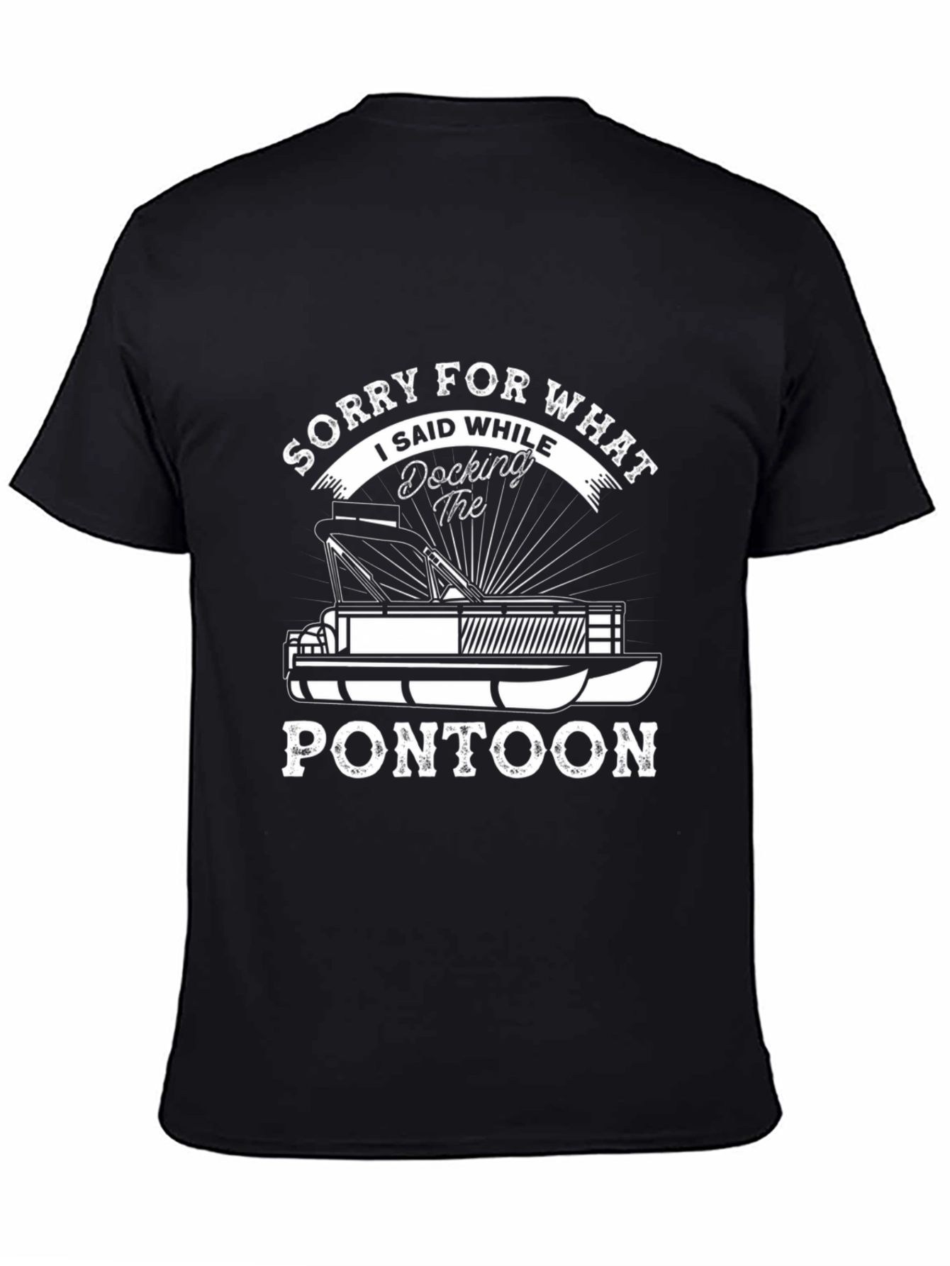 Pontoon Docking Apology T-Shirt