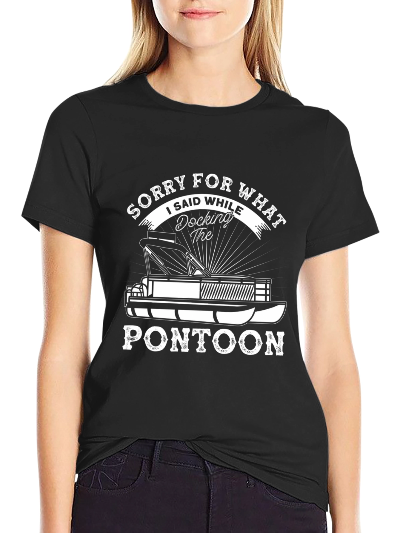 Pontoon Docking Apology T-Shirt
