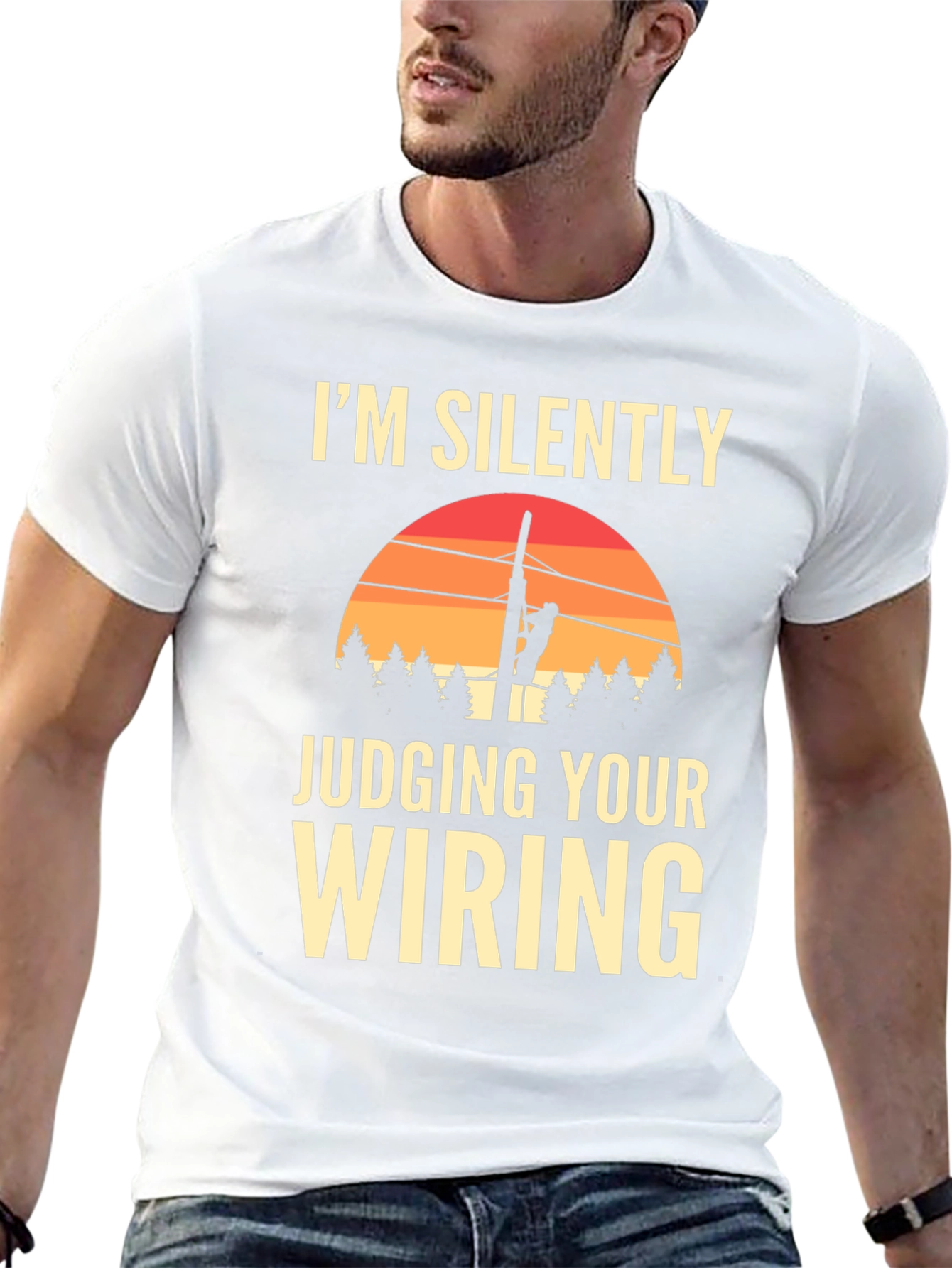 Im Silently Judging Your Wiring Graphic T-Shirt
