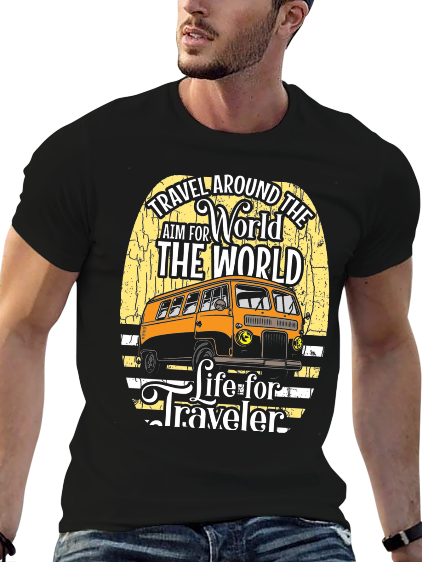 Travel Around the World Graphic Tee