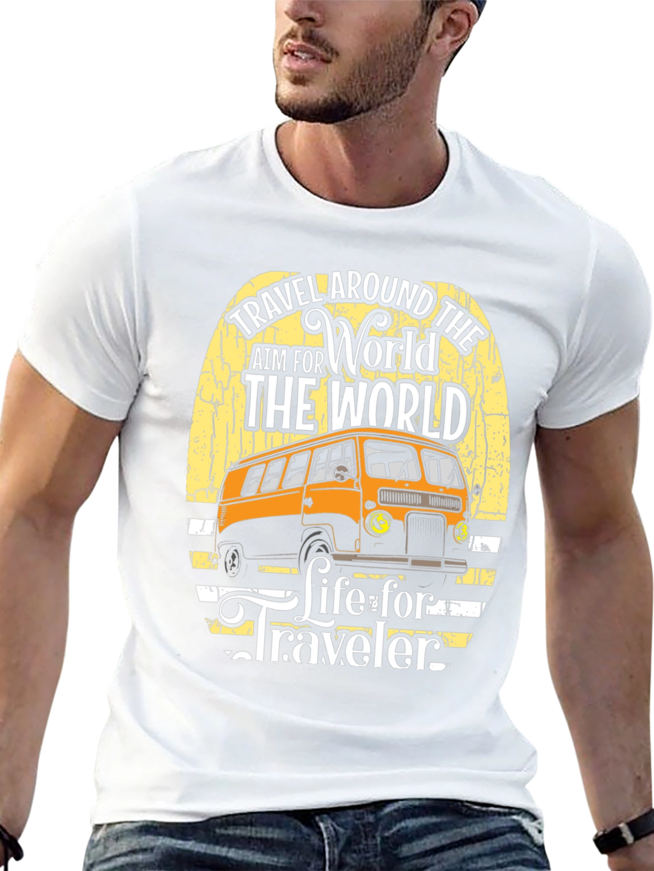 Travel Around the World Graphic Tee