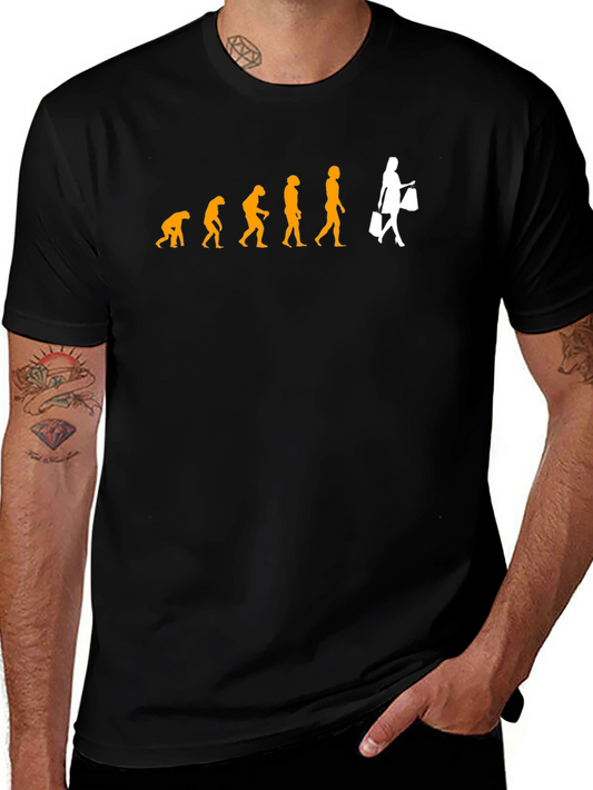 Evolution of a Shopper Graphic T-Shirt
