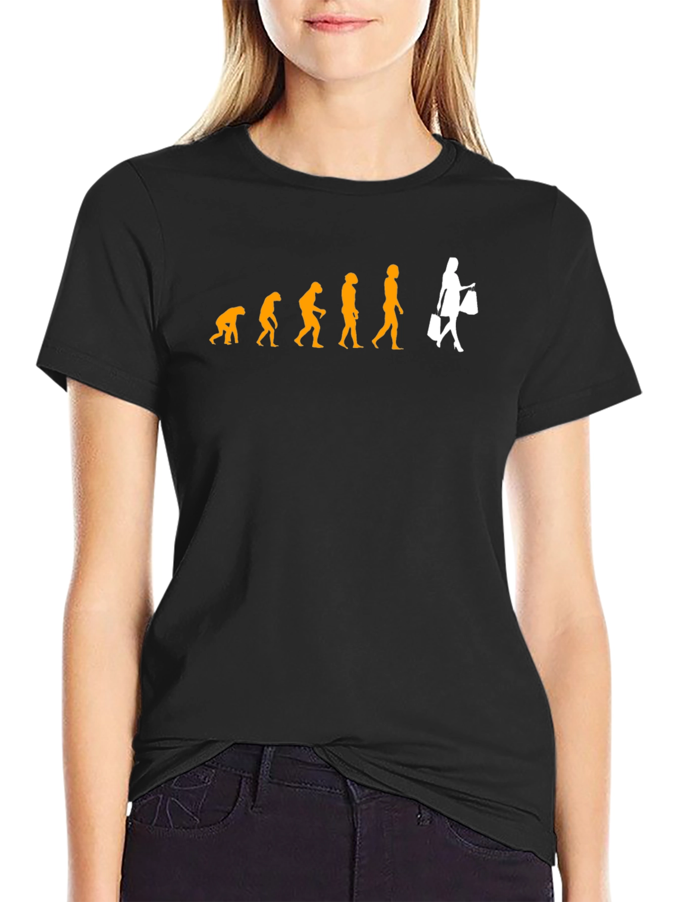 Evolution of a Shopper Graphic T-Shirt