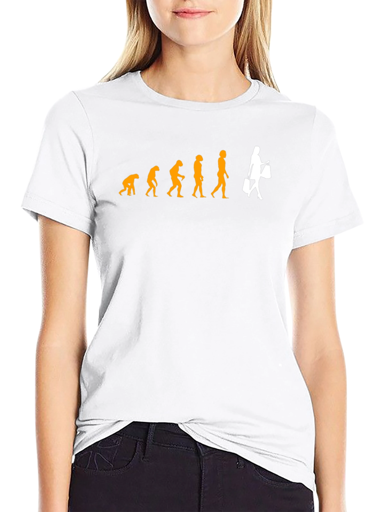 Evolution of a Shopper Graphic T-Shirt