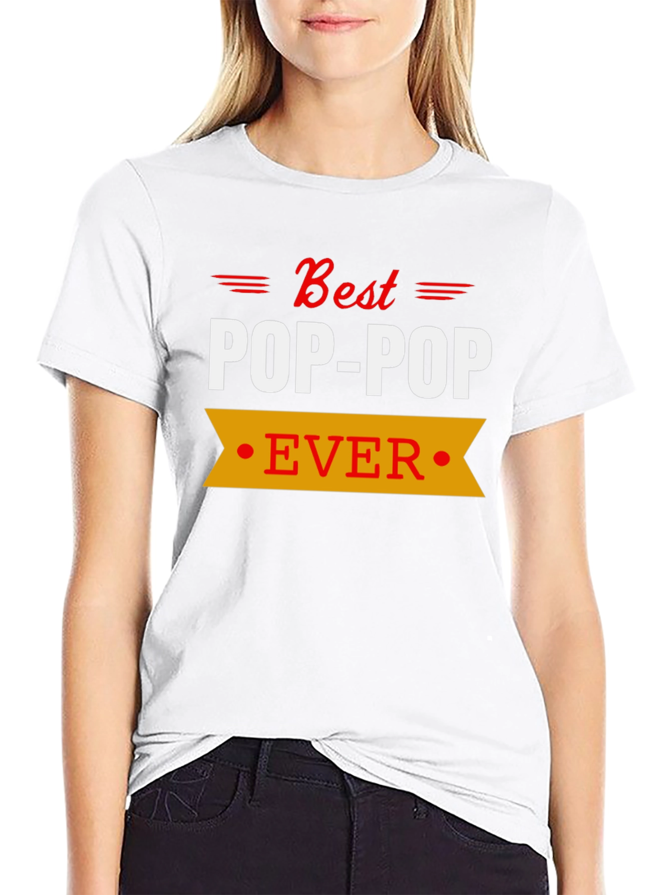 Best Pop-Pop Ever T-Shirt Grandfather Gift