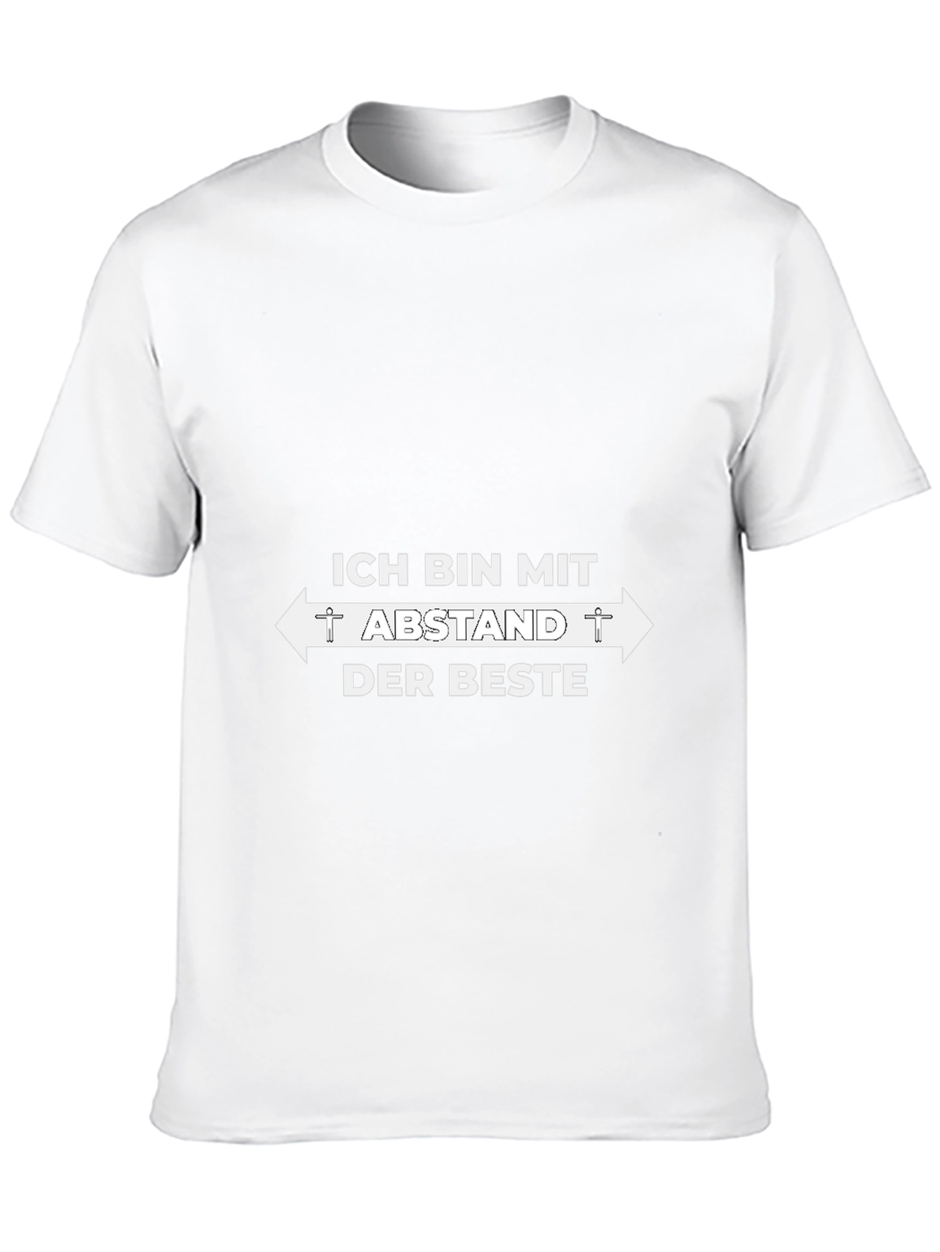 Ich Bin Mit Abstand Der Beste Graphic Tee