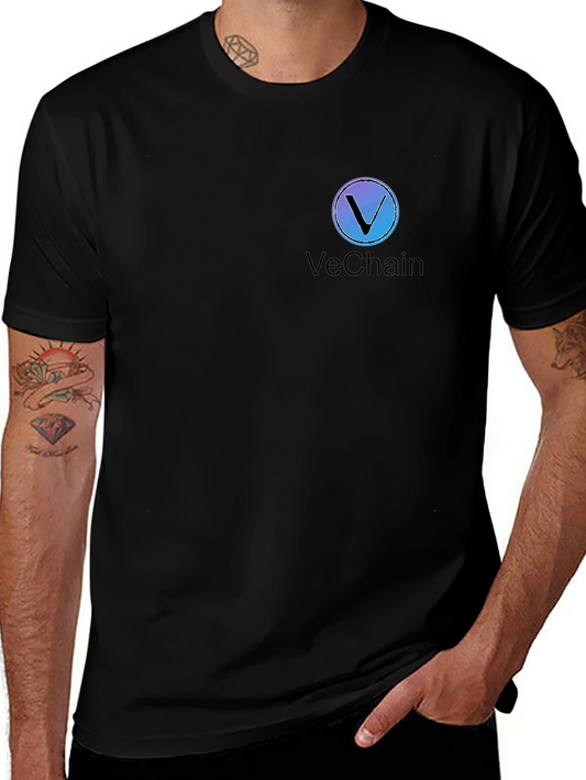 VeChain Crypto Black T-Shirt