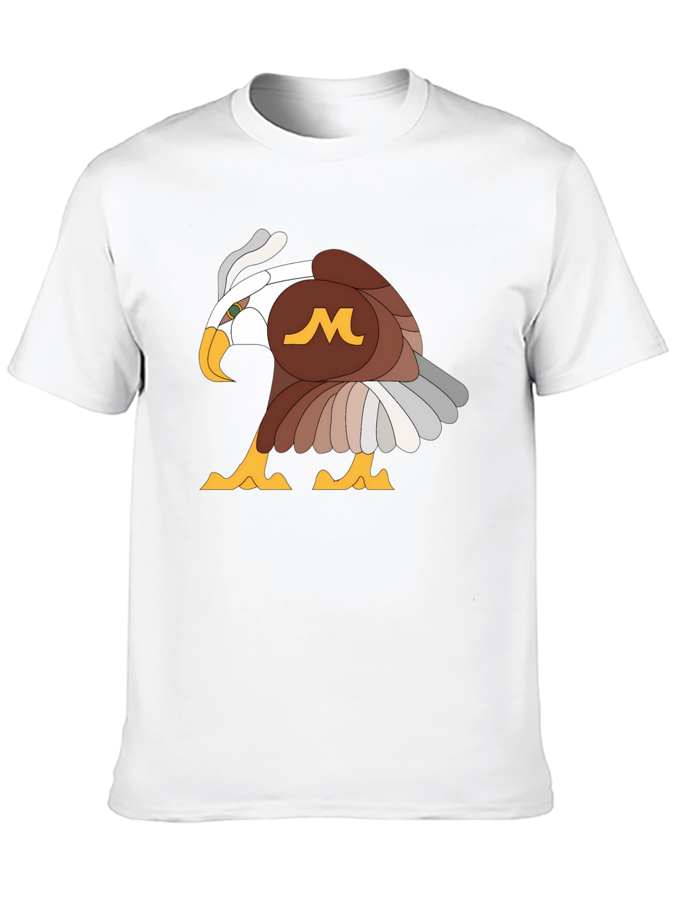Eagle Logo Graphic Tee - Stylish Casual Wear