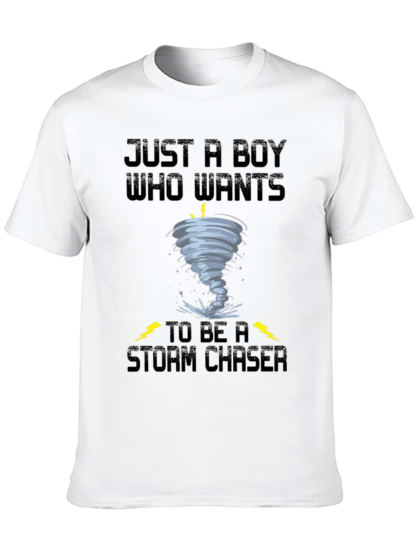 Boys Storm Chaser Tornado Graphic Tee