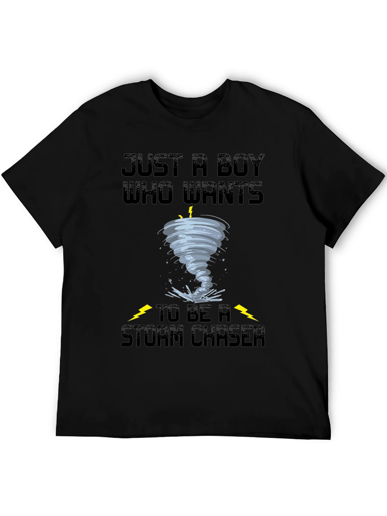 Boys Storm Chaser Tornado Graphic Tee