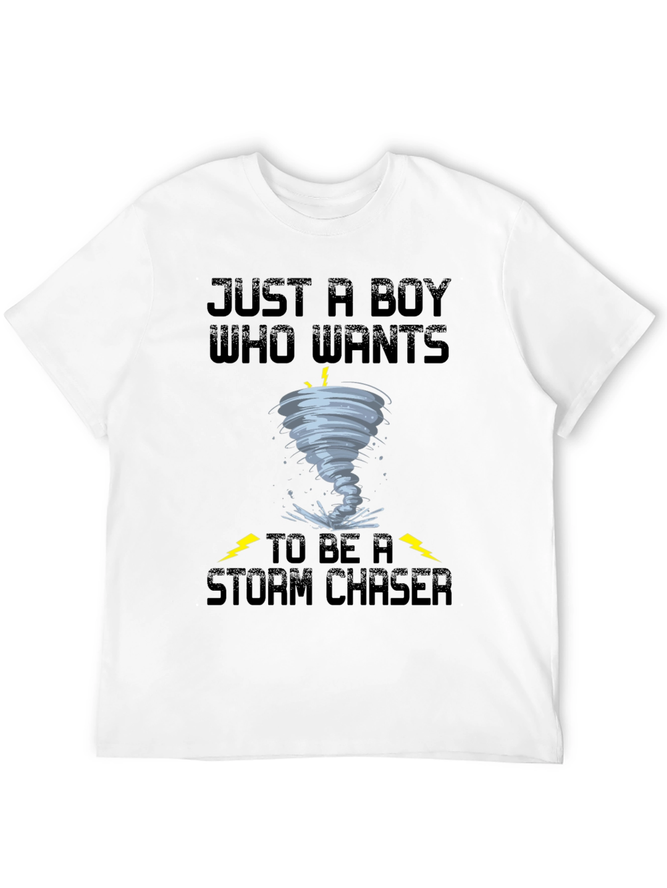 Boys Storm Chaser Tornado Graphic Tee