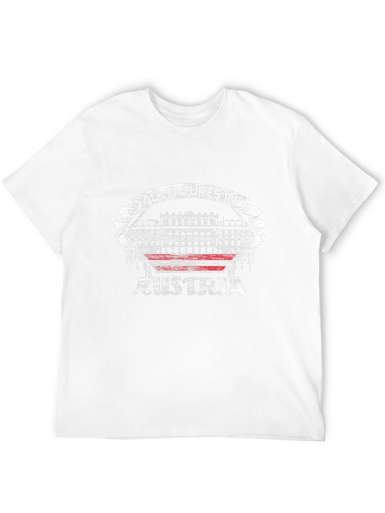 Adventures in Austria Black Graphic T-Shirt