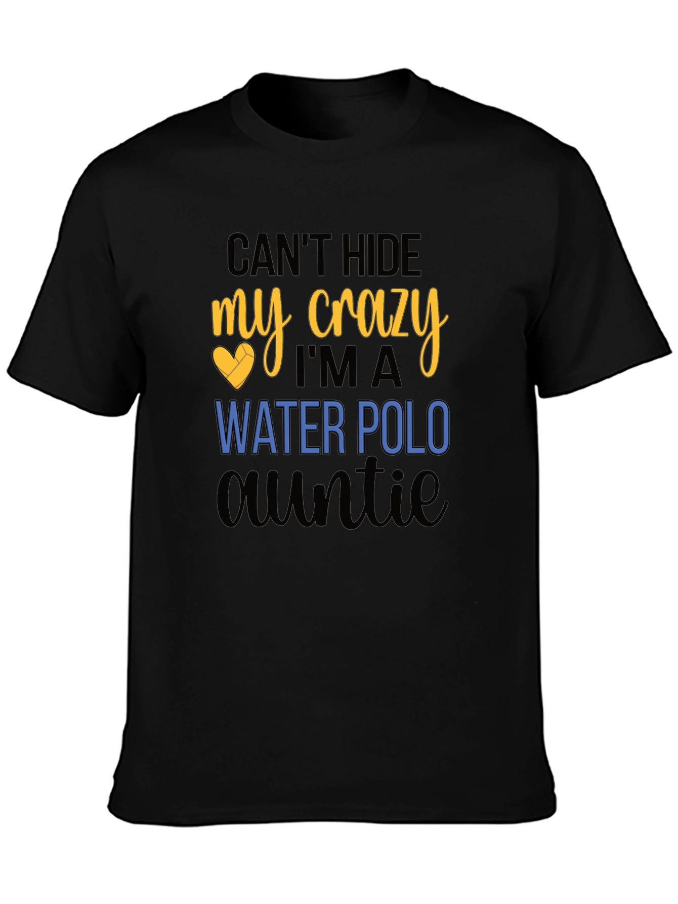 Crazy Water Polo Auntie T-Shirt