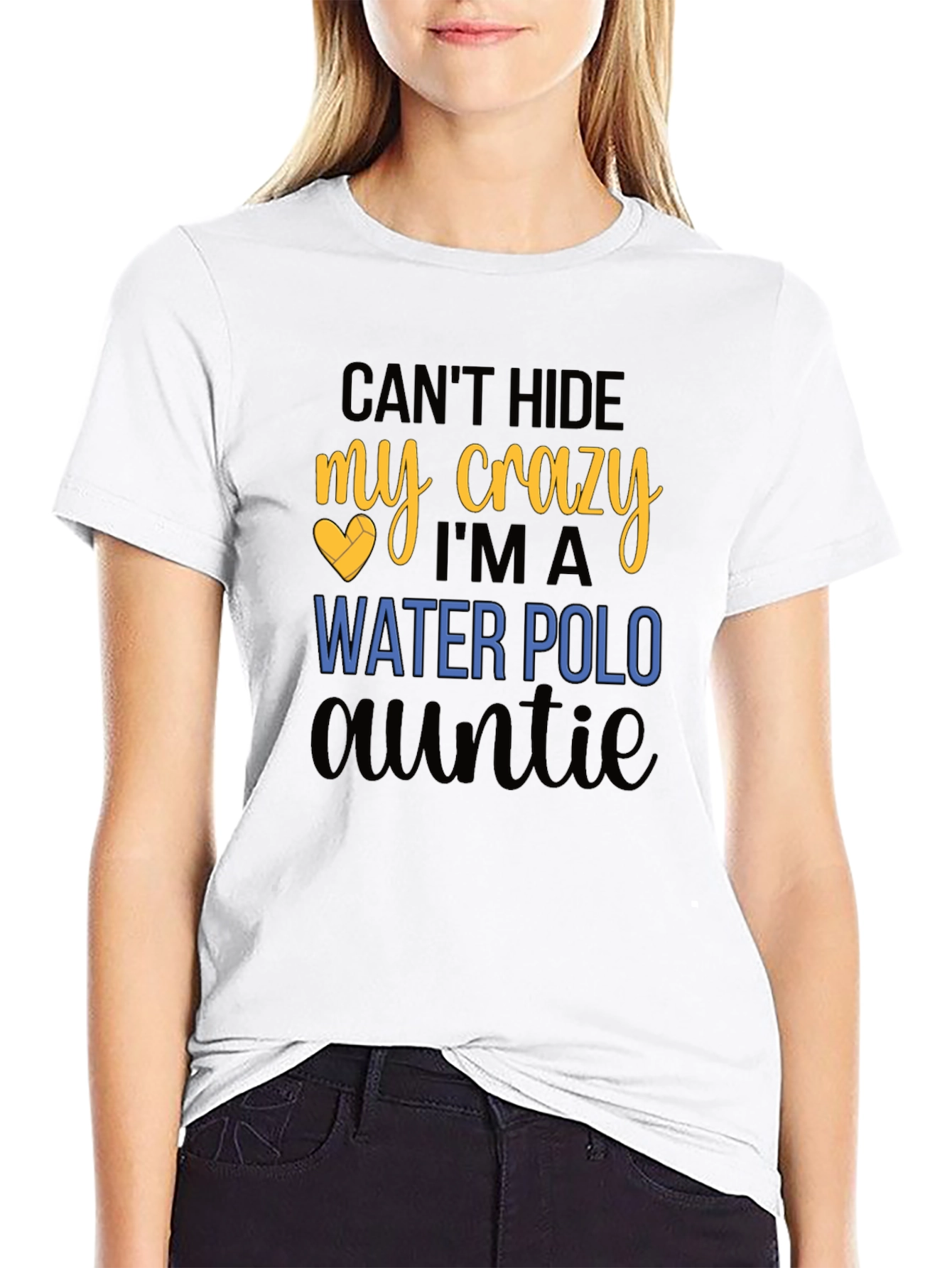 Crazy Water Polo Auntie T-Shirt