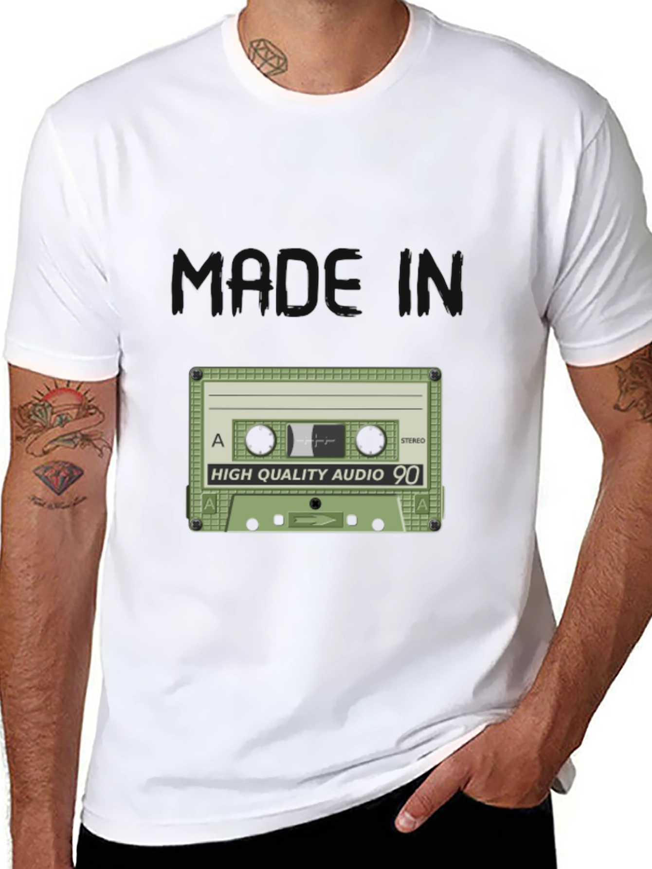 Made In The 90s Cassette Tape T-Shirt