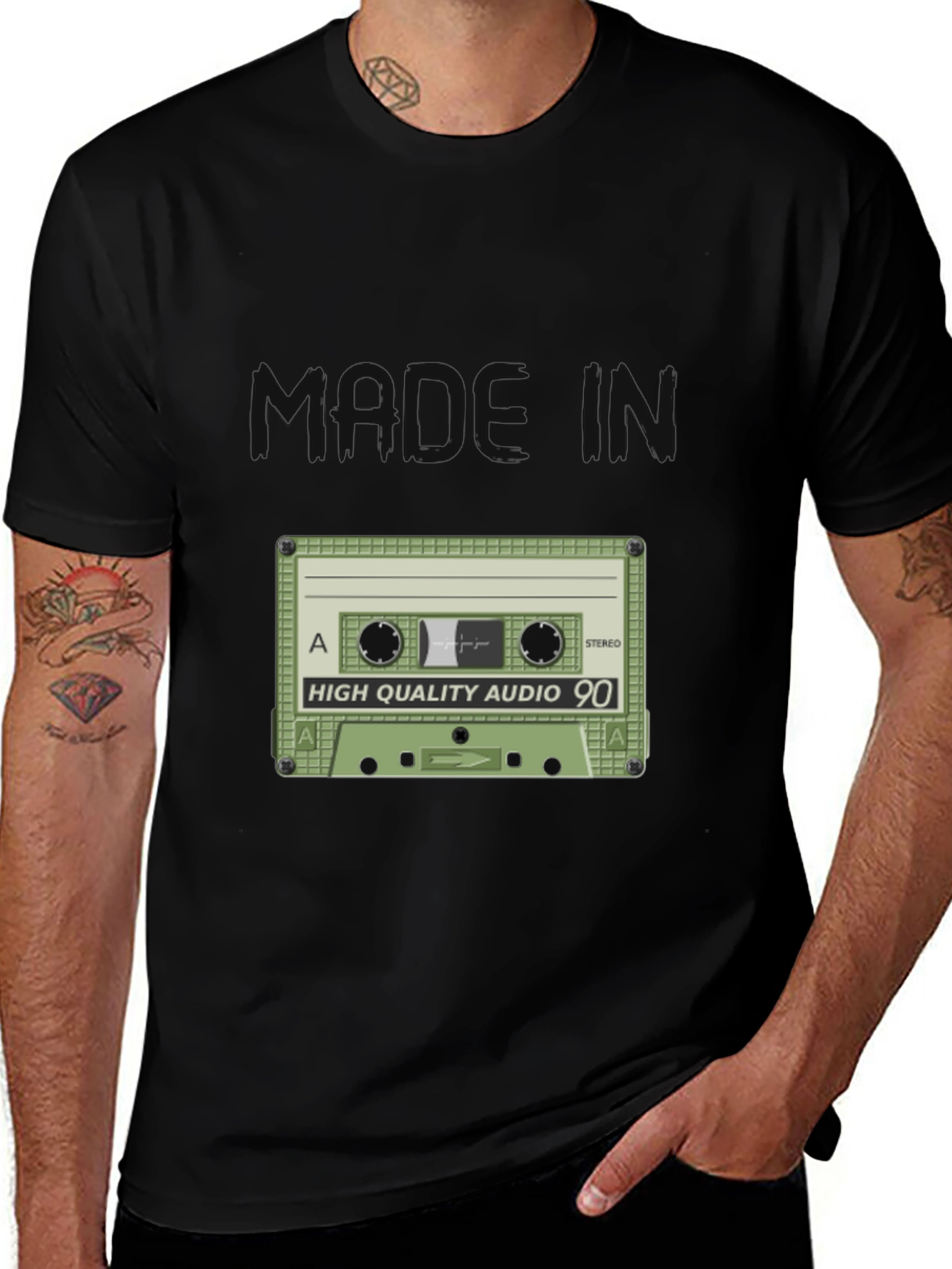 Made In The 90s Cassette Tape T-Shirt