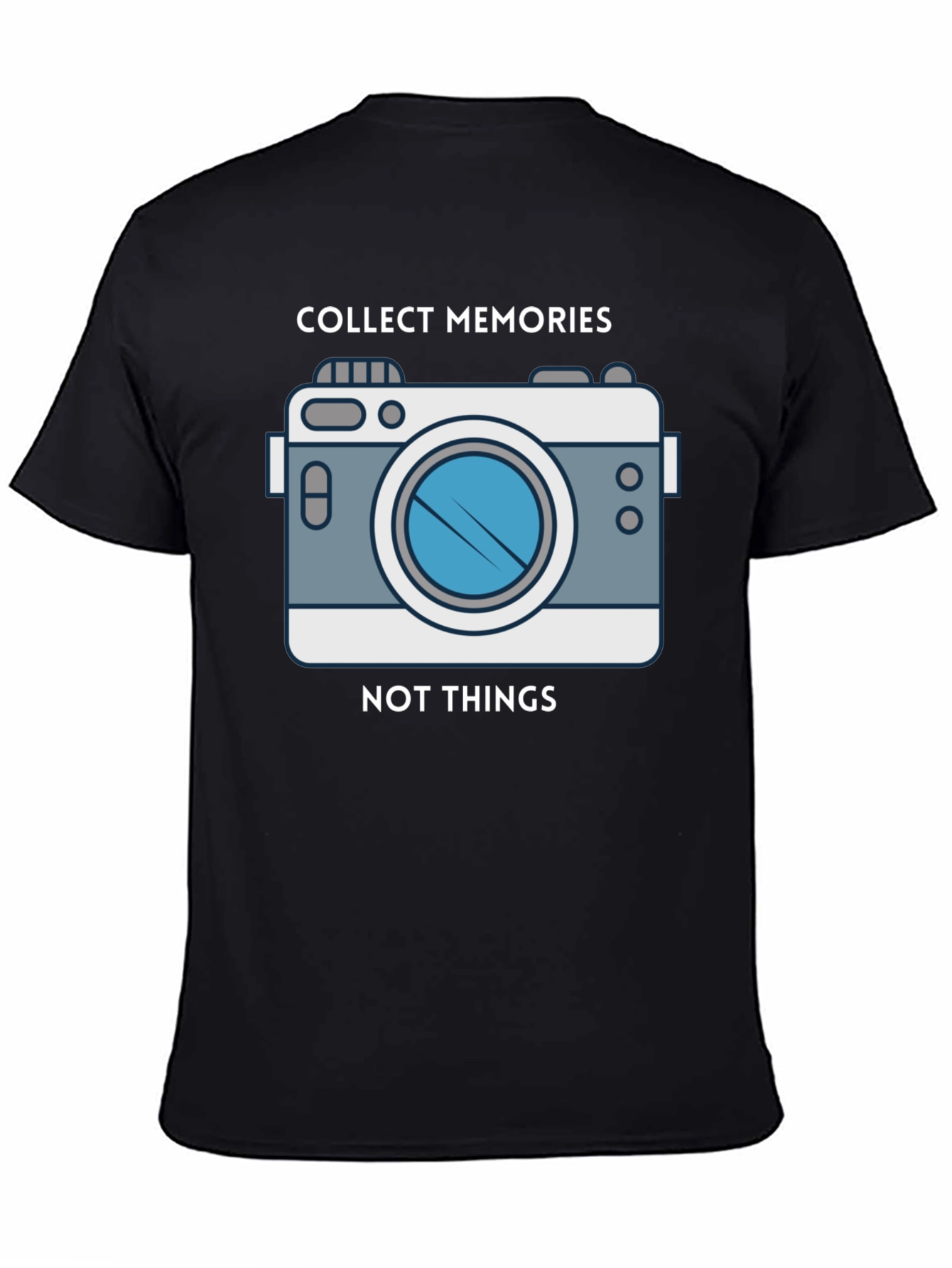 Collect Memories T-Shirt Camera Design