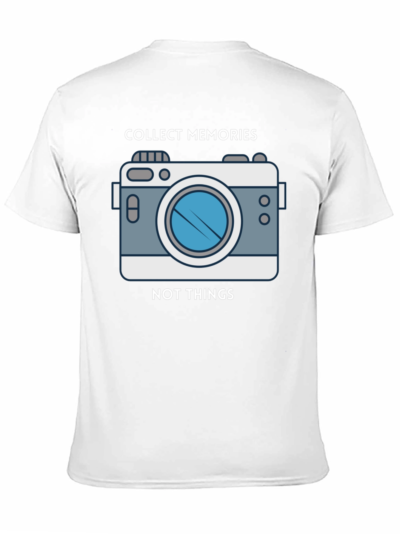 Collect Memories T-Shirt Camera Design