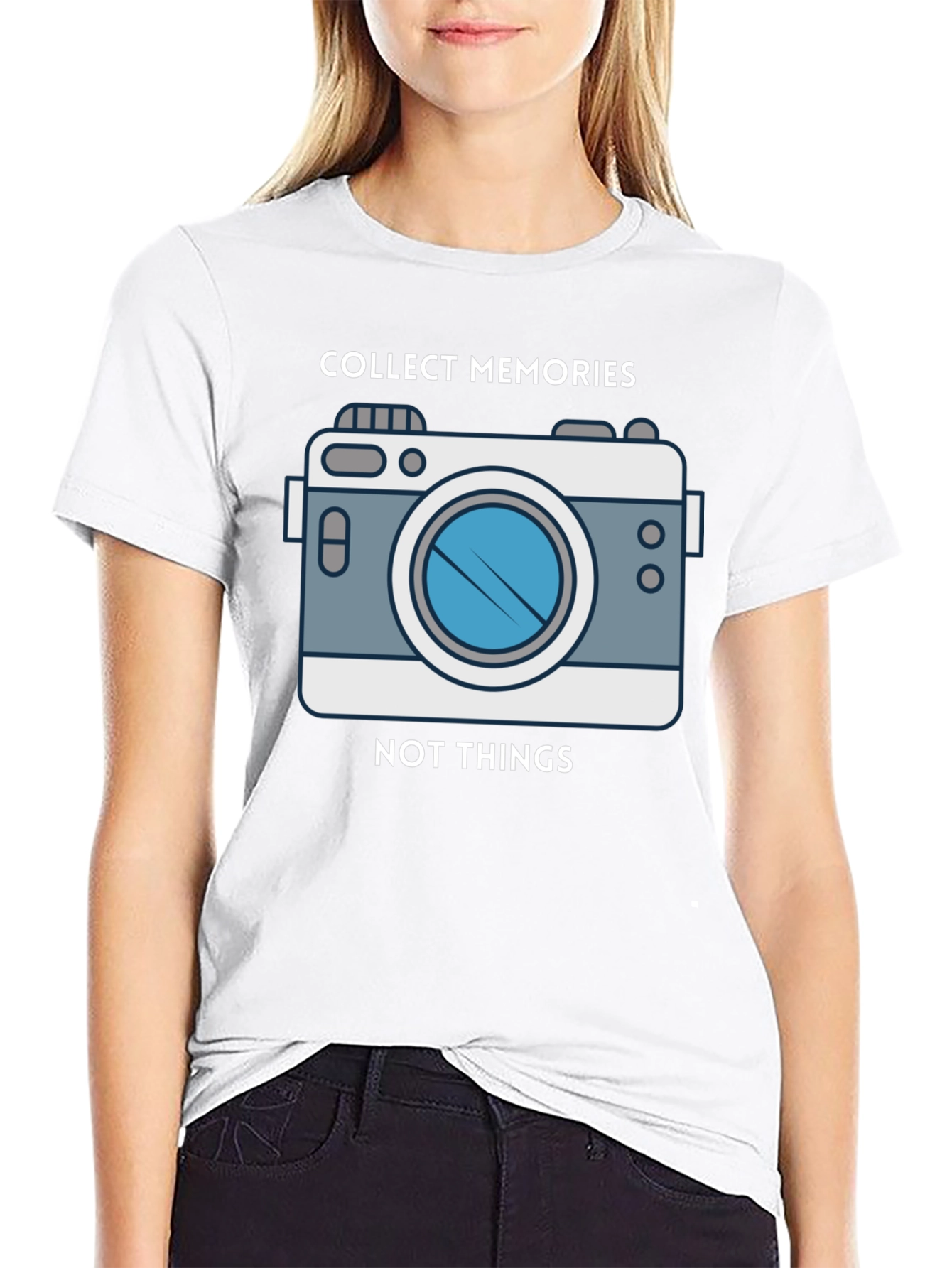 Collect Memories T-Shirt Camera Design