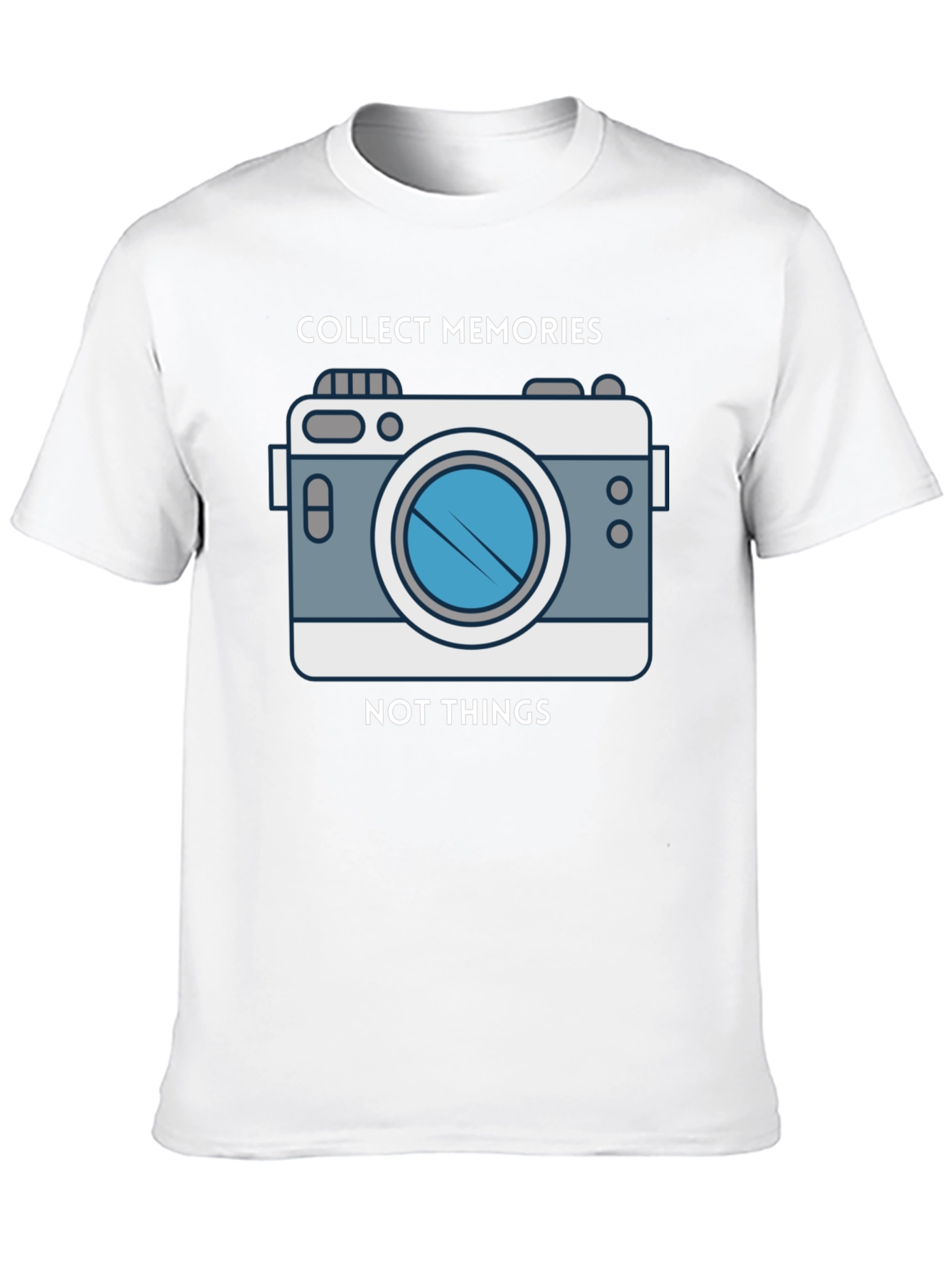 Collect Memories T-Shirt Camera Design