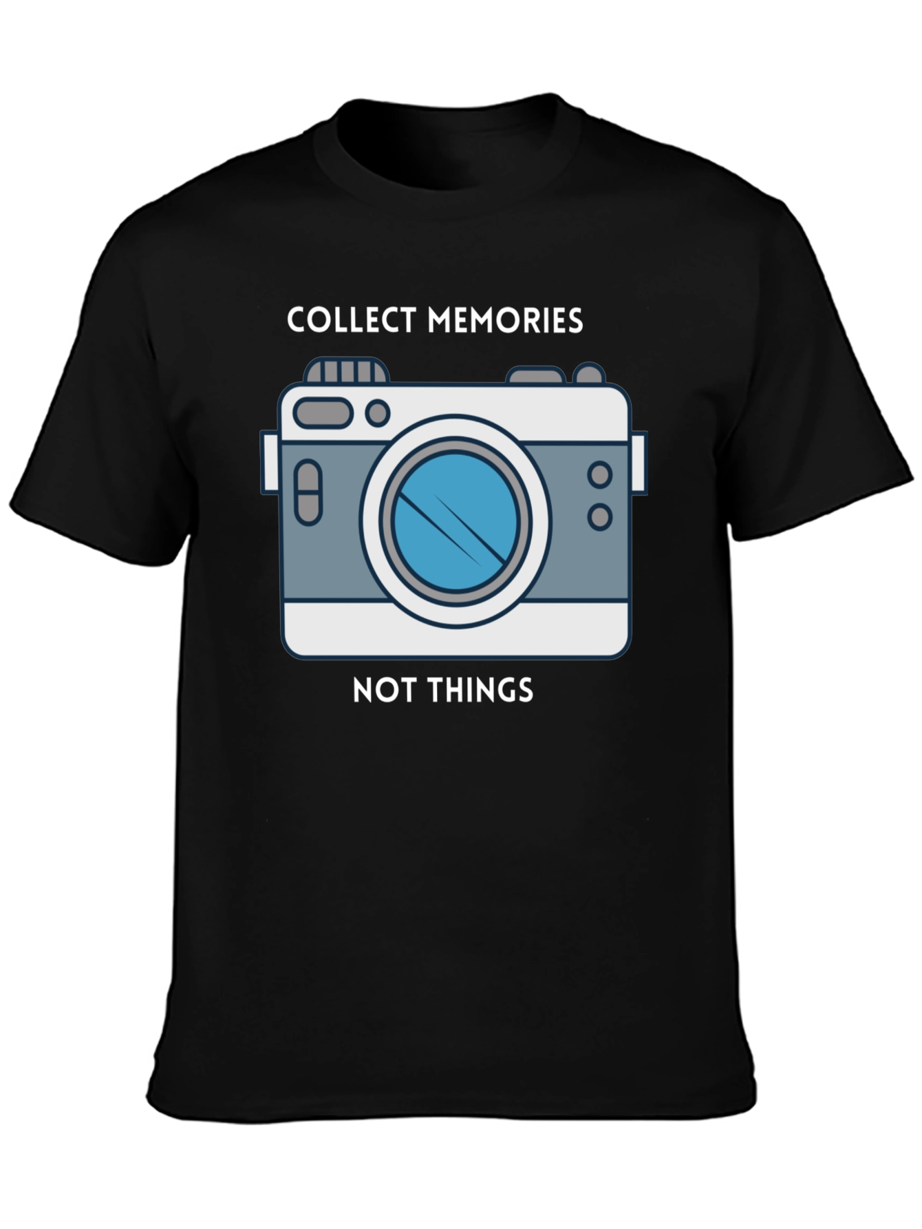 Collect Memories T-Shirt Camera Design
