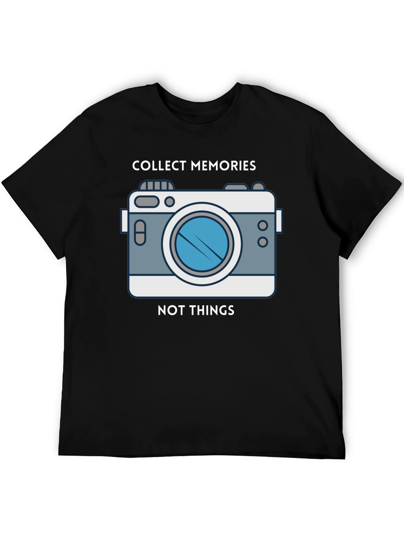 Collect Memories T-Shirt Camera Design