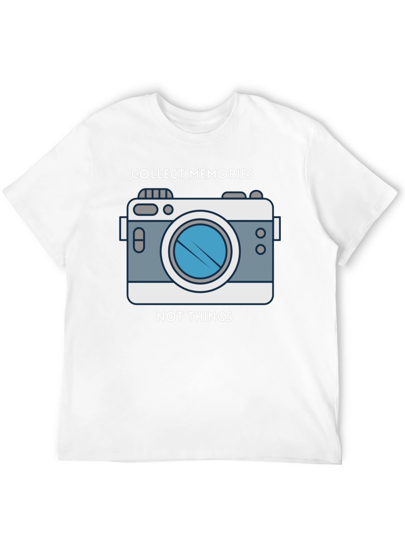 Collect Memories T-Shirt Camera Design