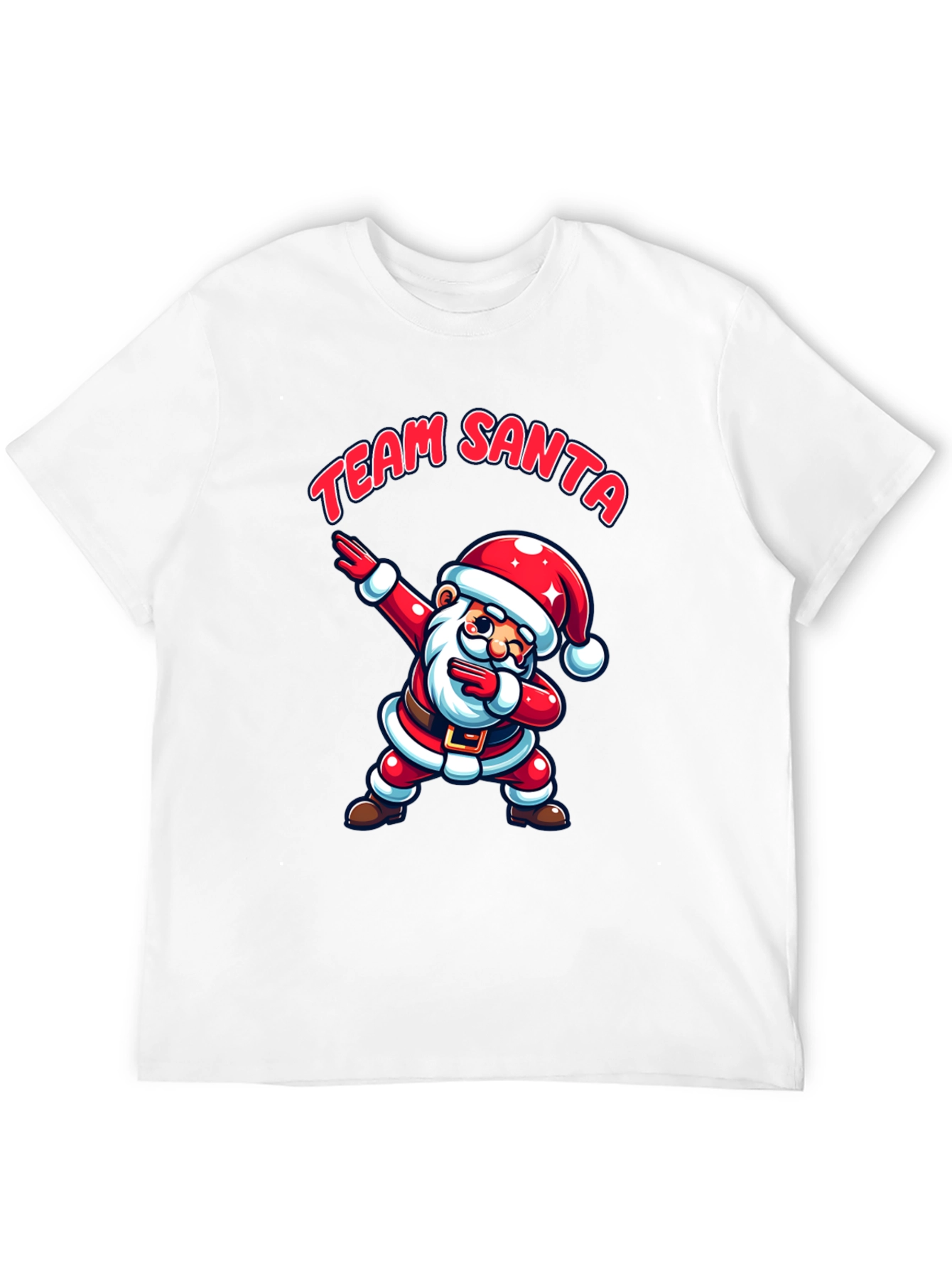 Team Santa Dabbing T-Shirt - Holiday Cheer!