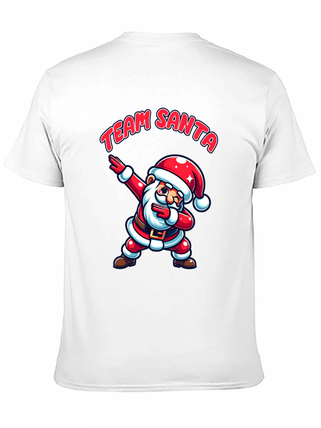 Team Santa Dabbing T-Shirt - Holiday Cheer!