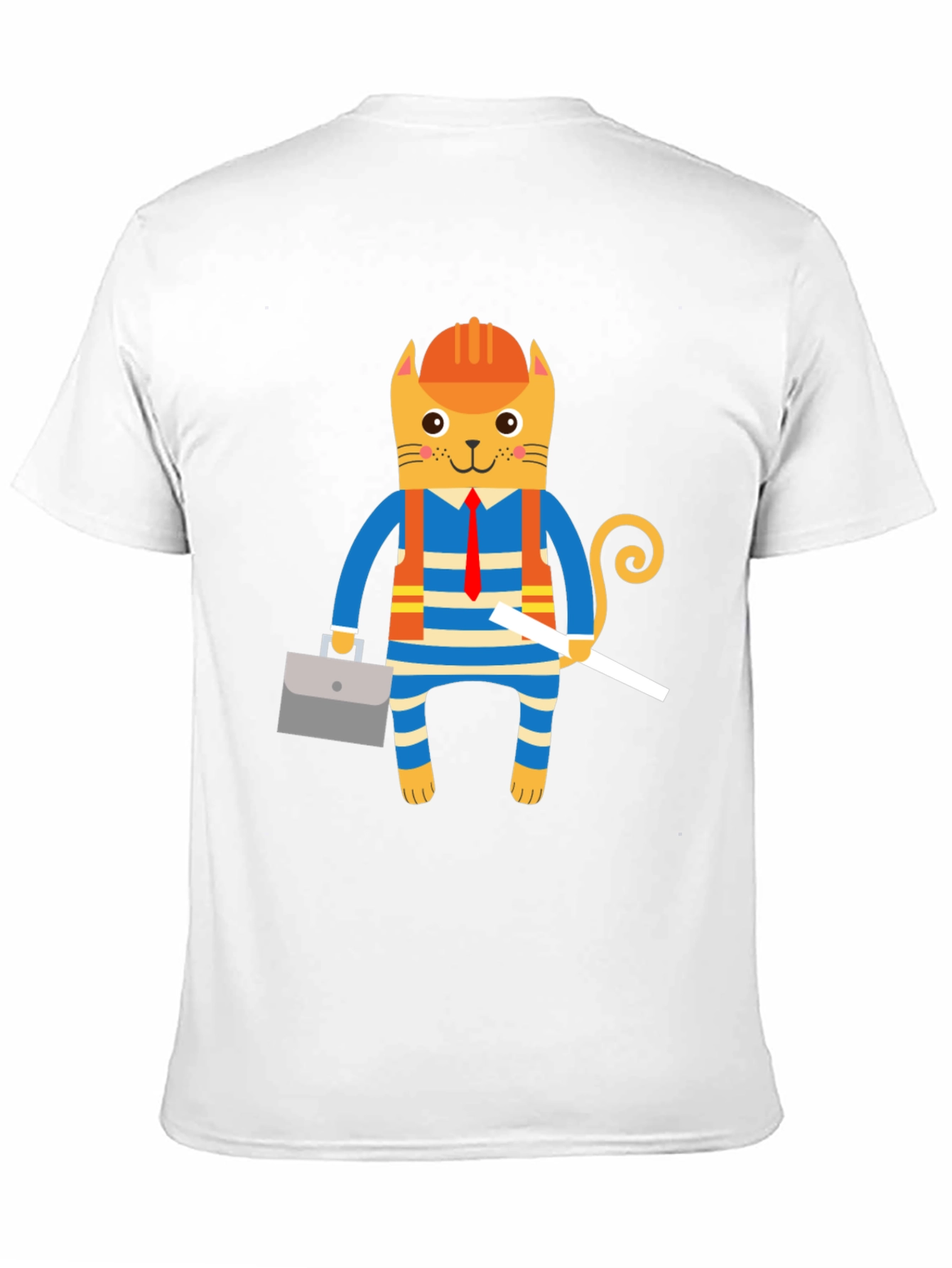 Construction Cat Tee