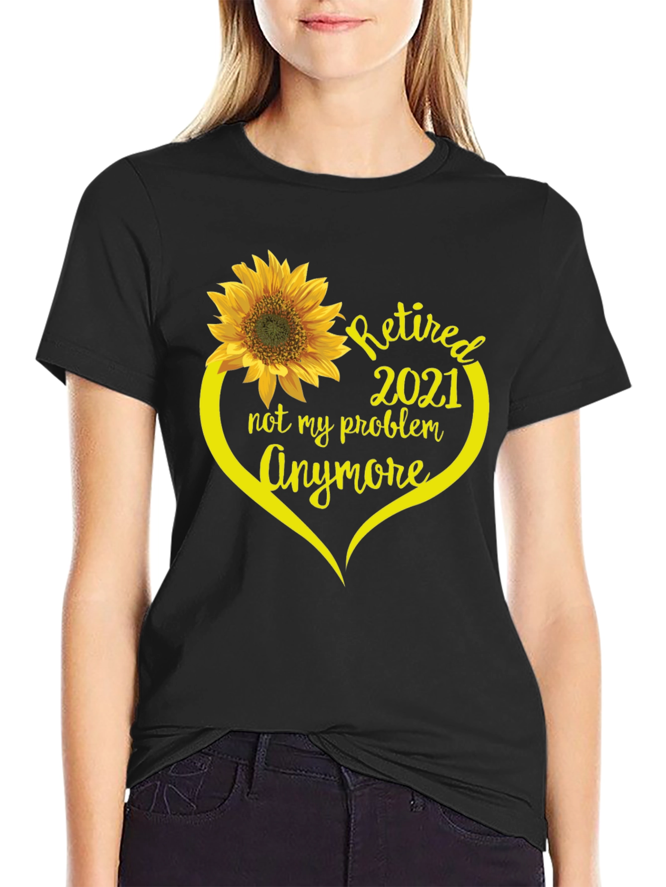 Retired 2021 Sunflower Graphic T-Shirt