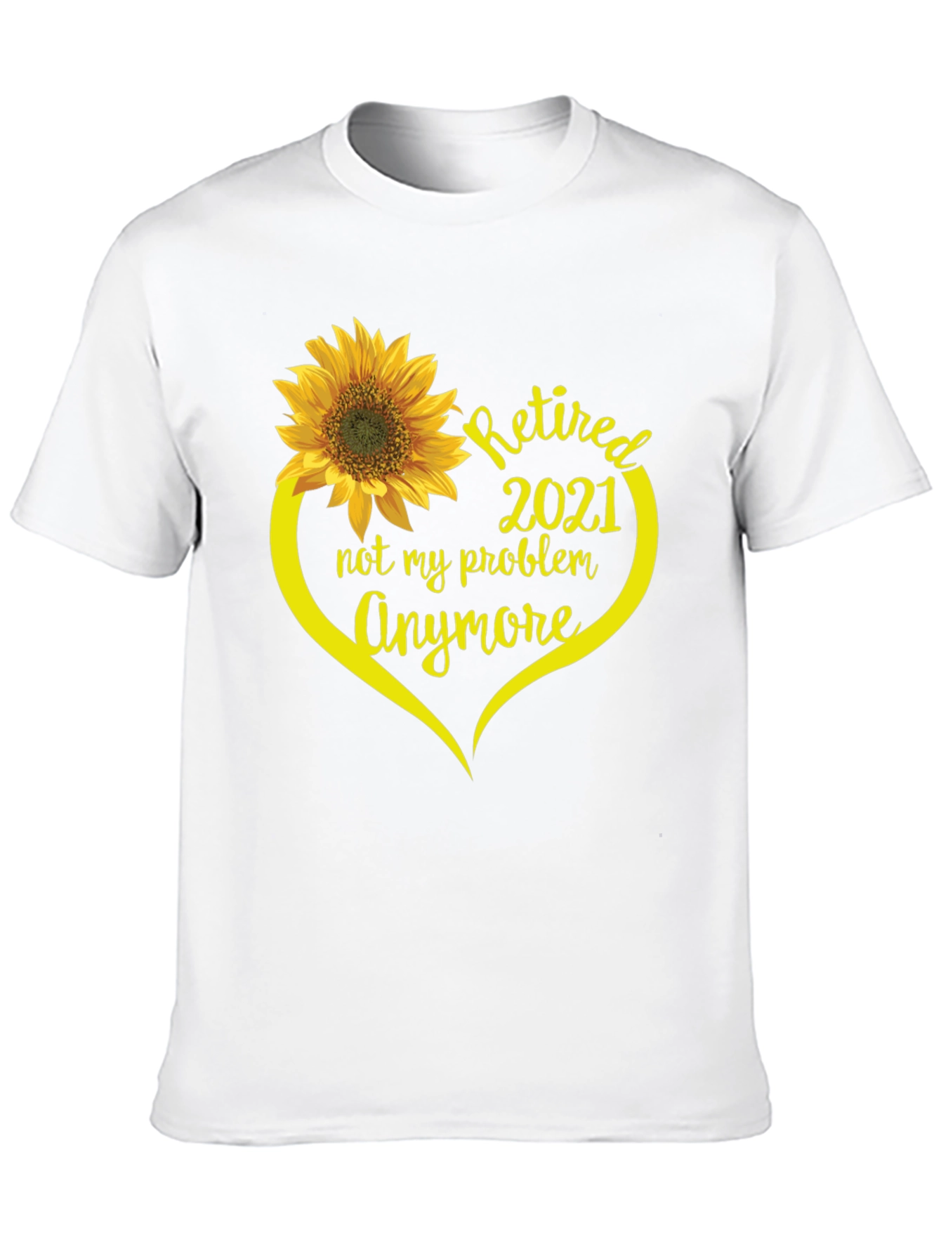 Retired 2021 Sunflower Graphic T-Shirt