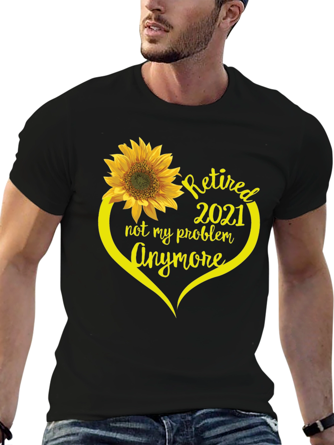 Retired 2021 Sunflower Graphic T-Shirt