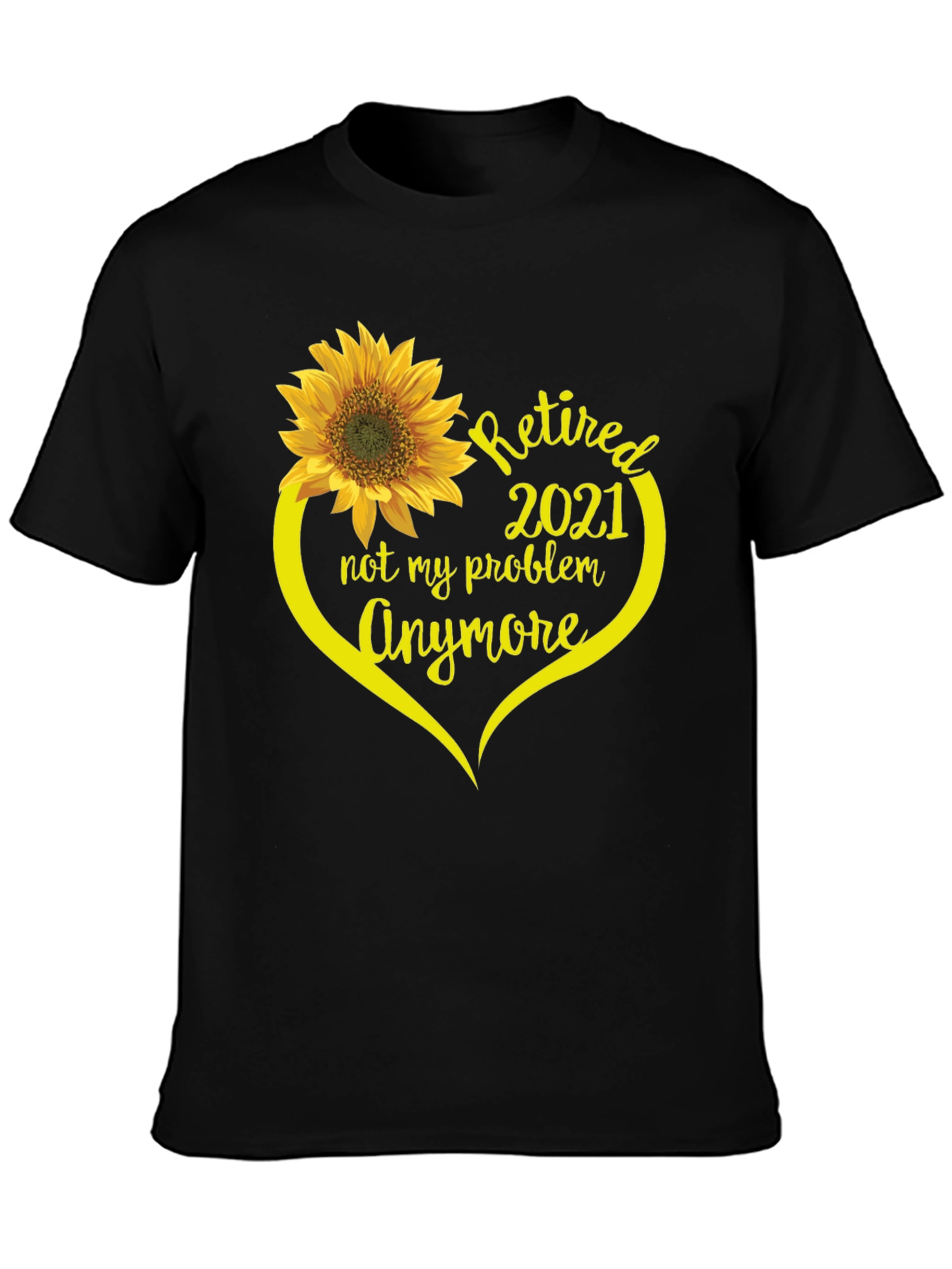 Retired 2021 Sunflower Graphic T-Shirt