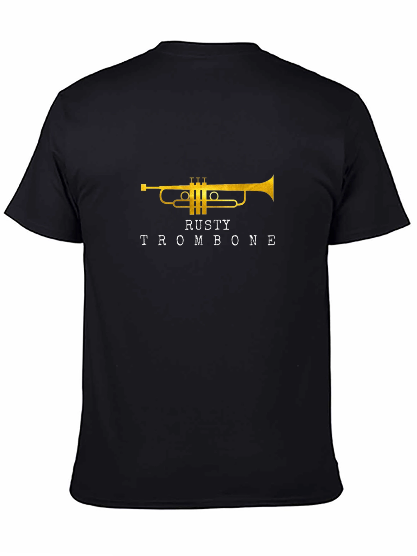 Rusty Trombone Black T-Shirt