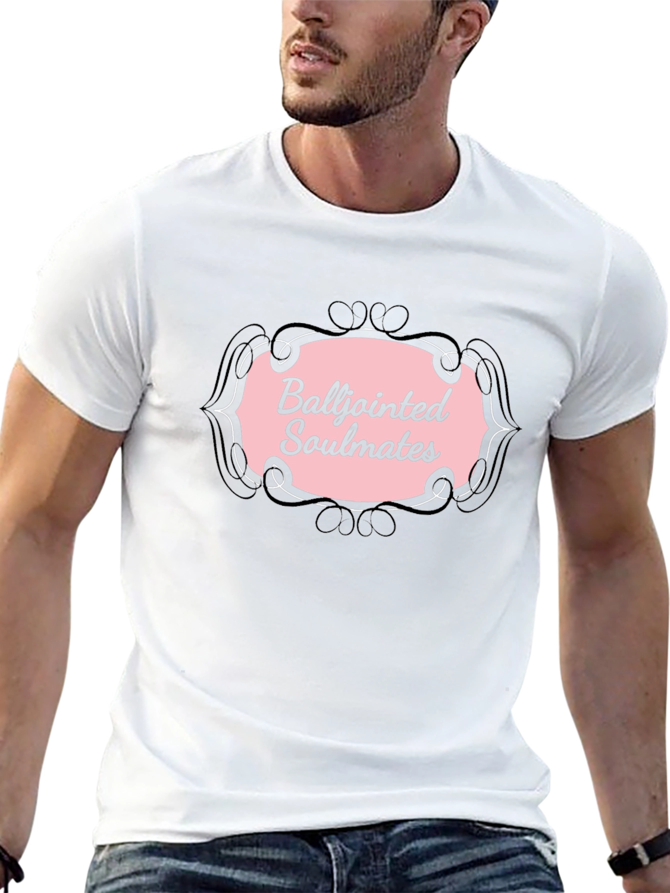 Balljointed Soulmates Graphic Tee - Black