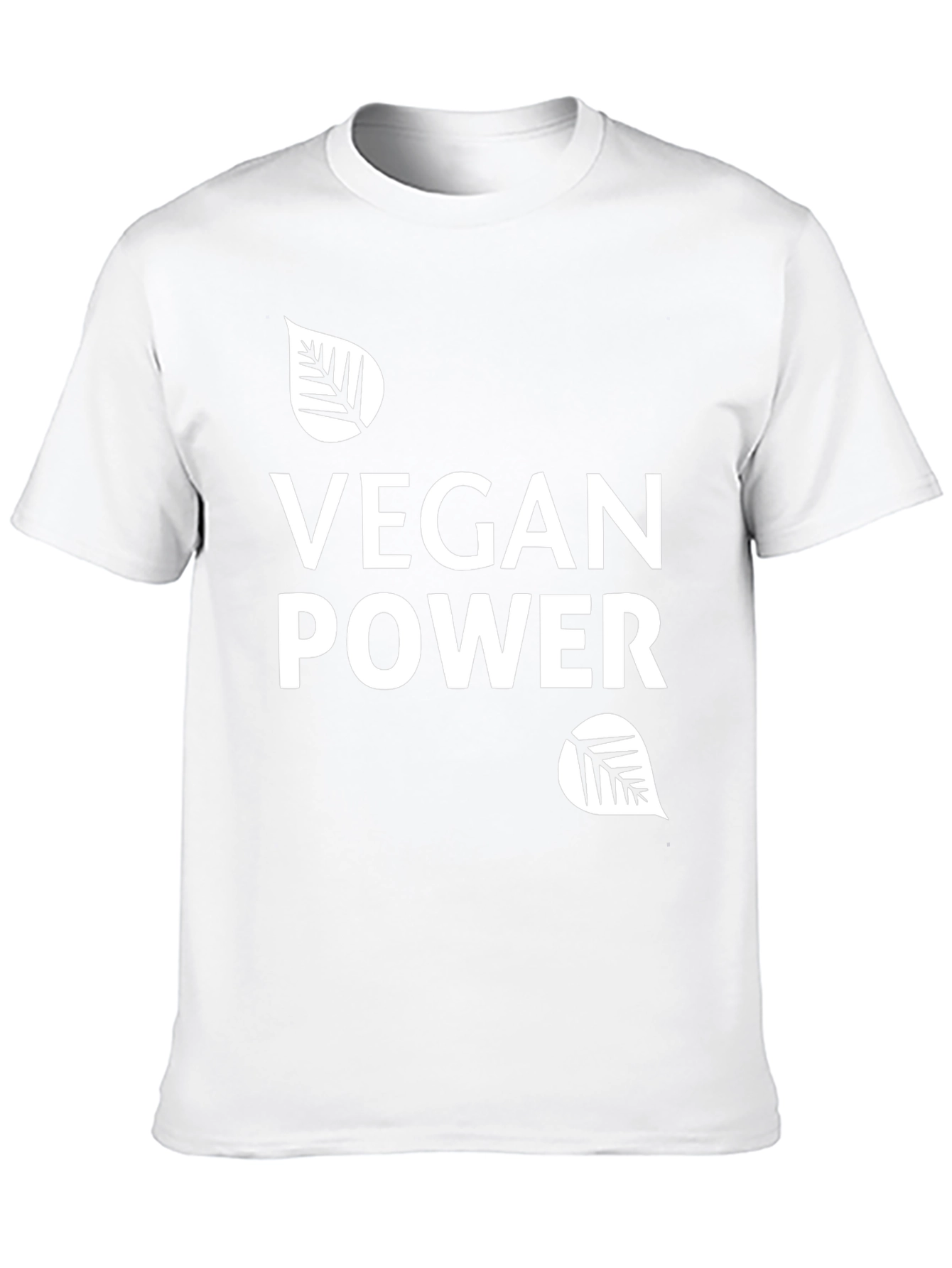 Vegan Power T-Shirt - Black Graphic Tee