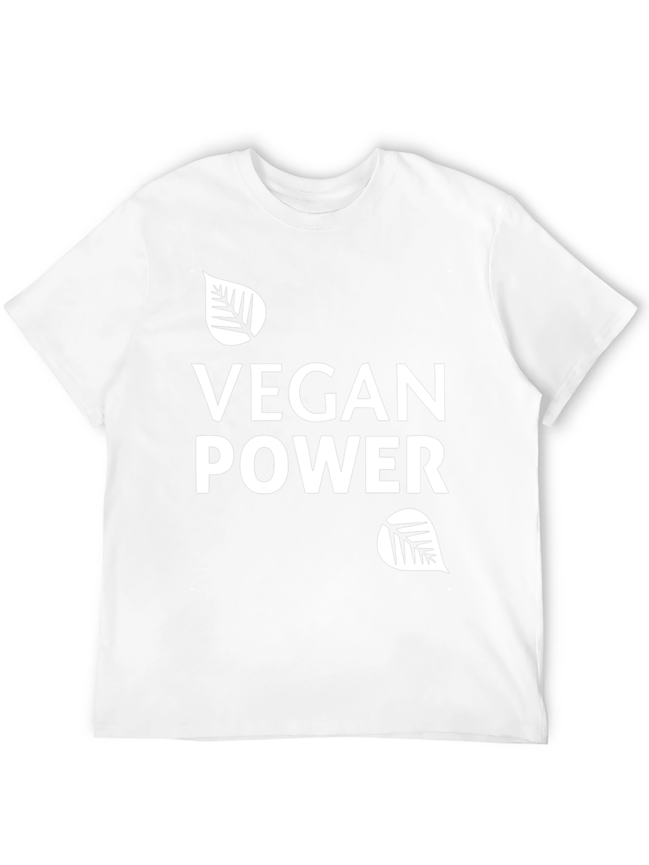 Vegan Power T-Shirt - Black Graphic Tee