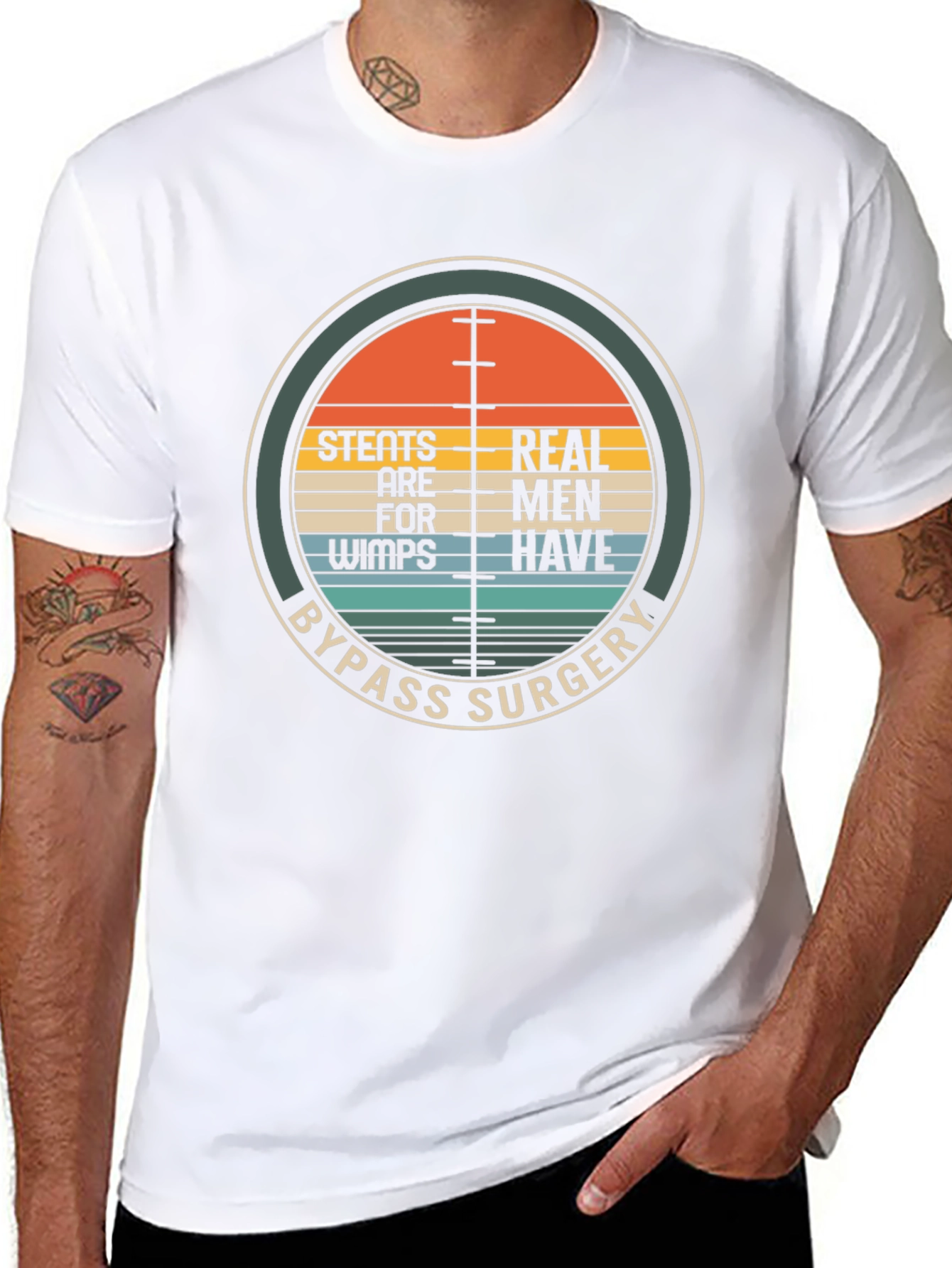 Stents Are For Wimps Bypass Surgery T-Shirt