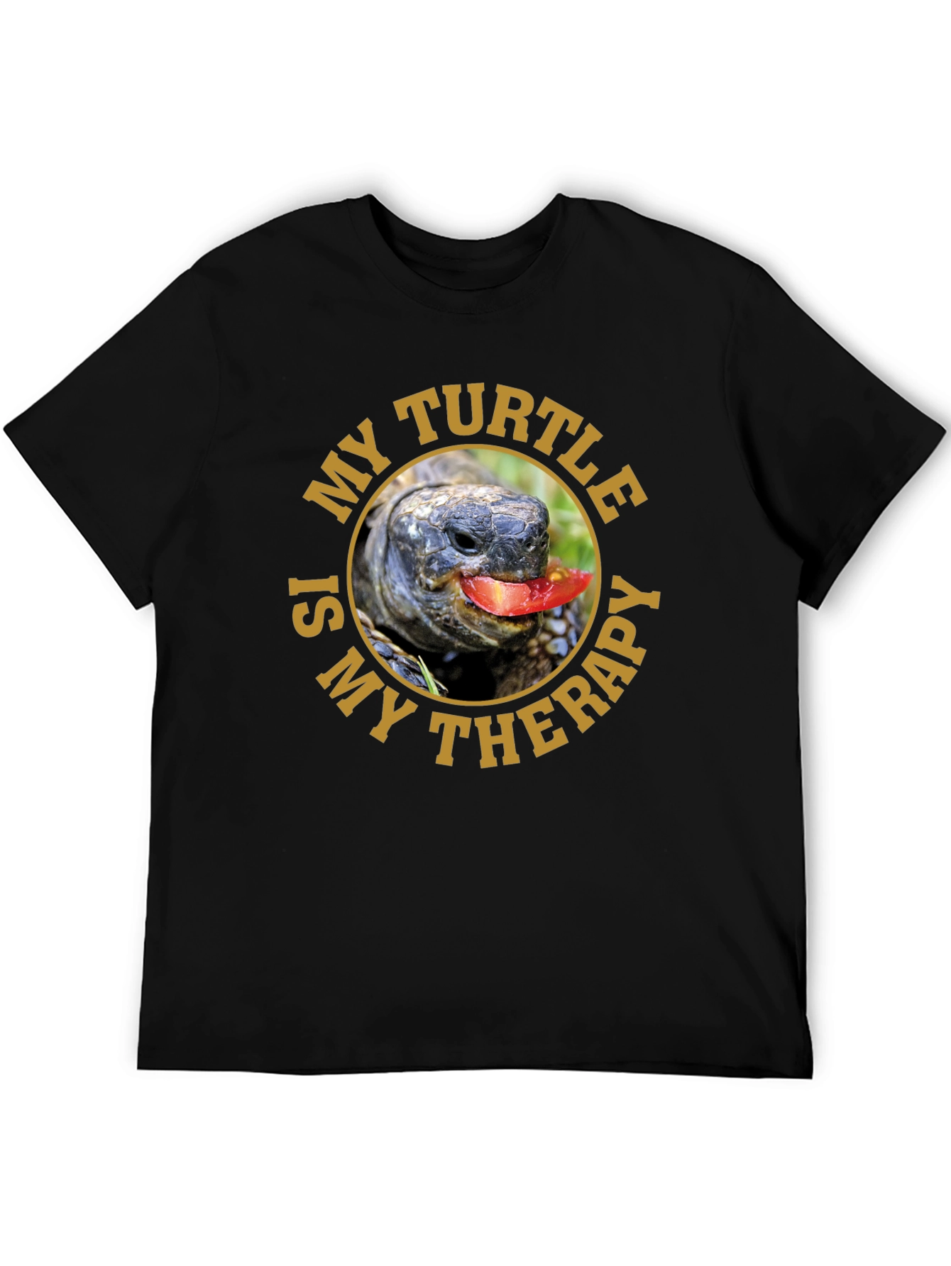 My Turtle is My Therapy Graphic T-Shirt