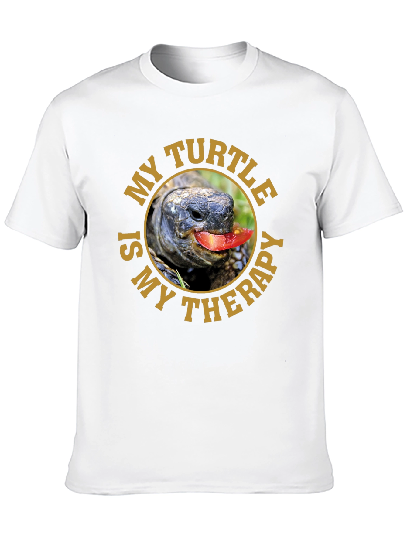 My Turtle is My Therapy Graphic T-Shirt