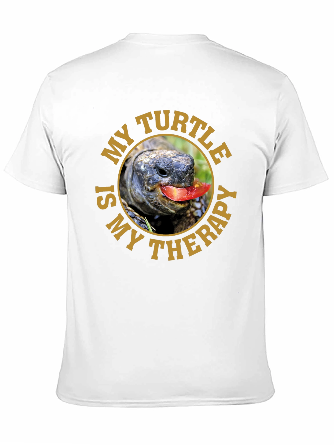 My Turtle is My Therapy Graphic T-Shirt