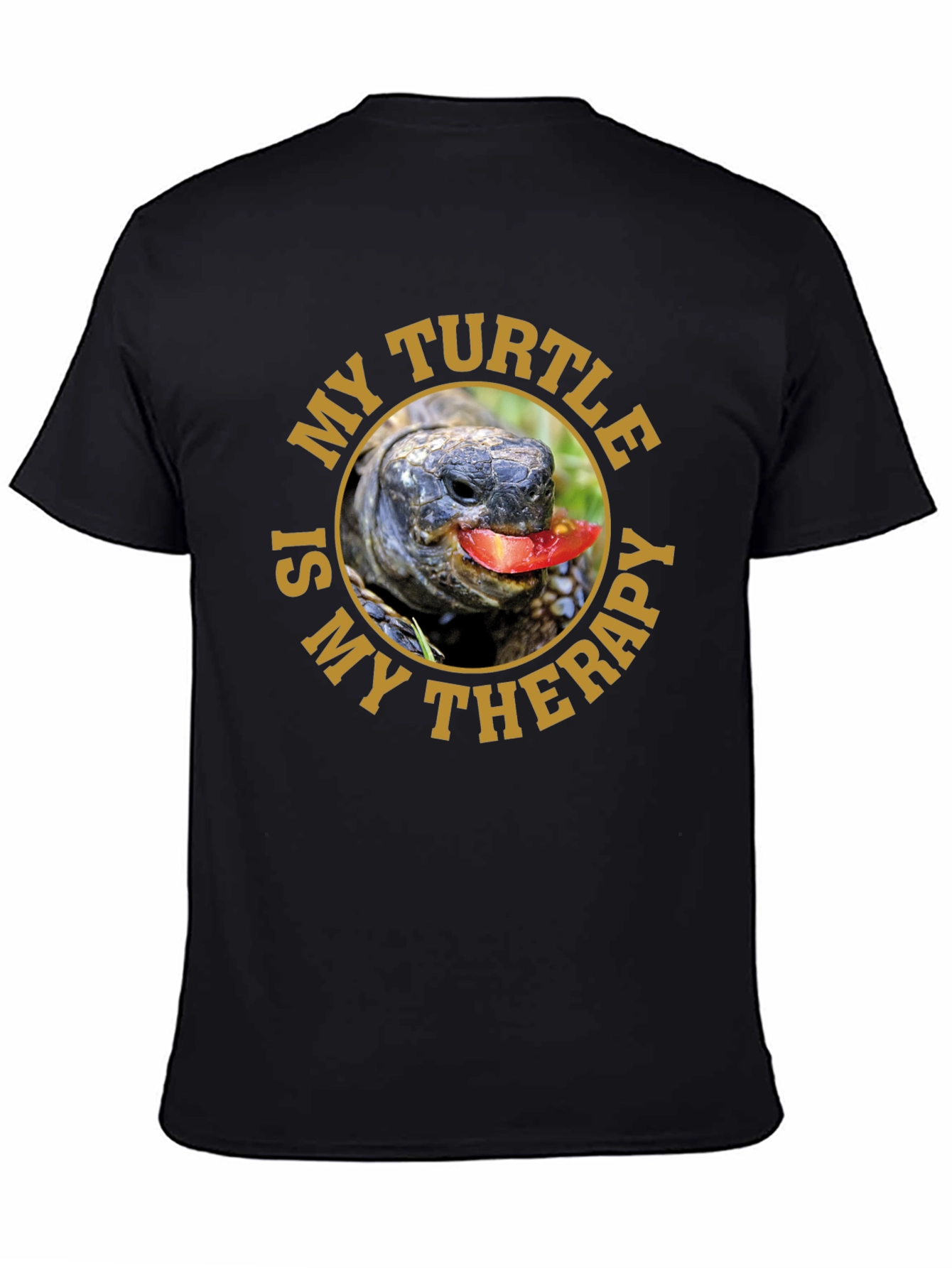My Turtle is My Therapy Graphic T-Shirt