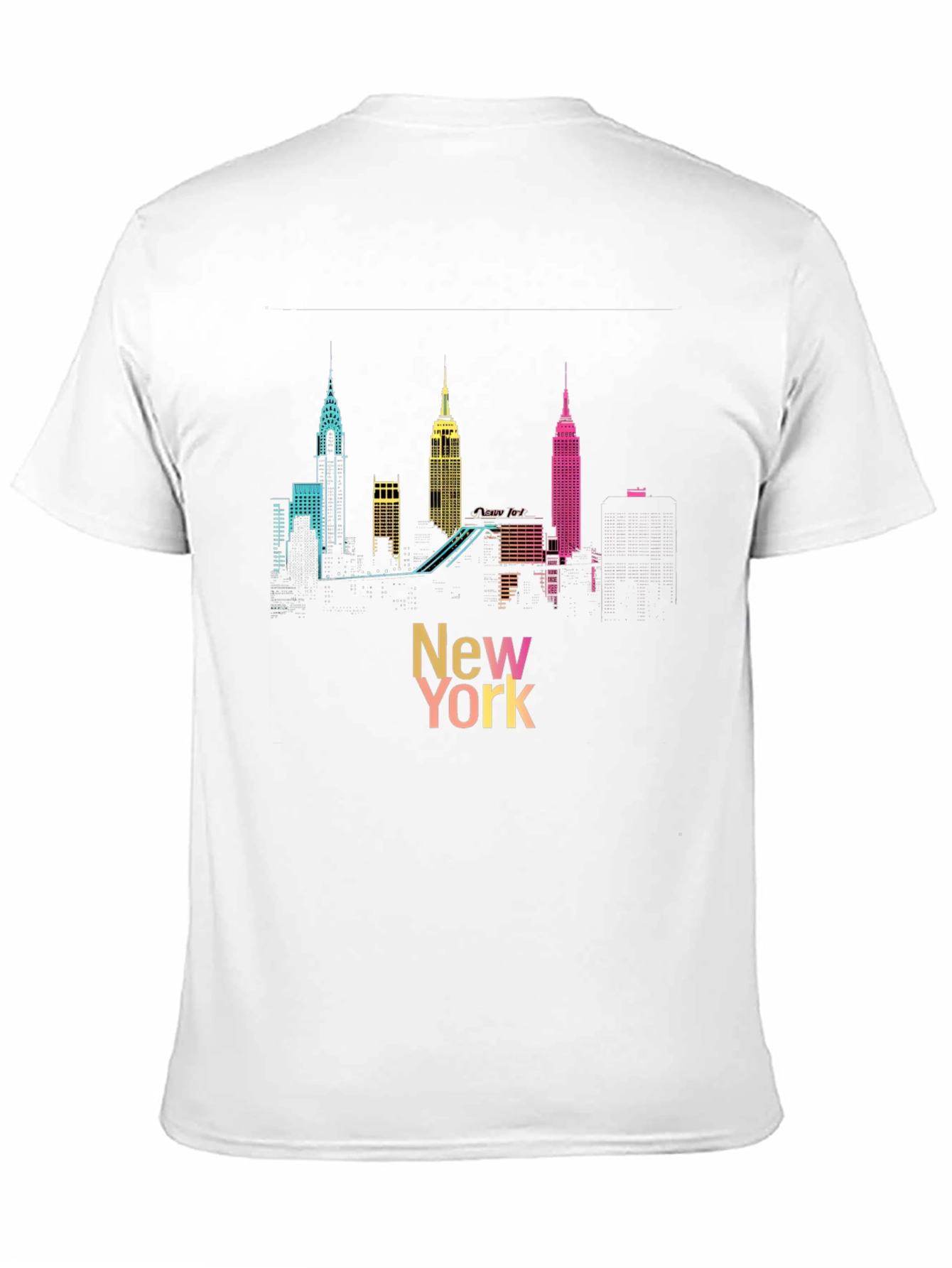 New York Skyline Graphic T-Shirt