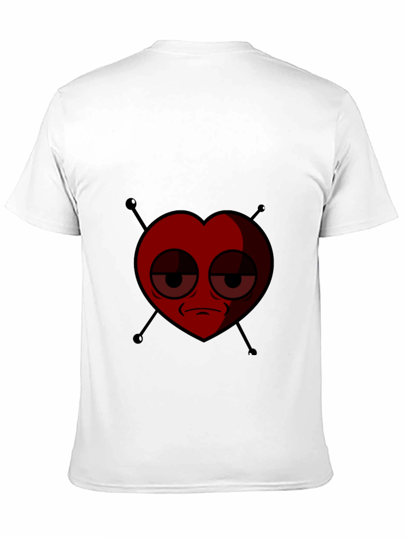 Emo Heart Graphic Tee - Express Yourself!
